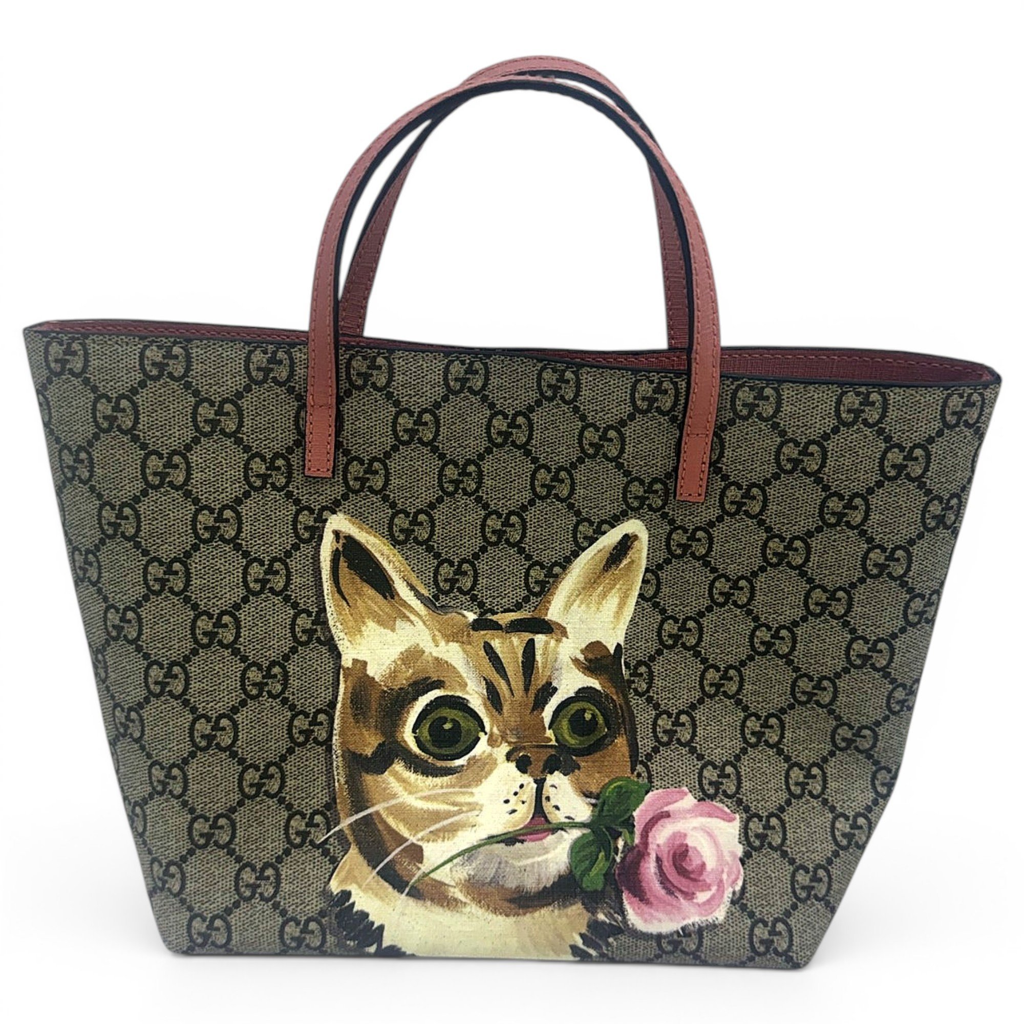 Leather tote