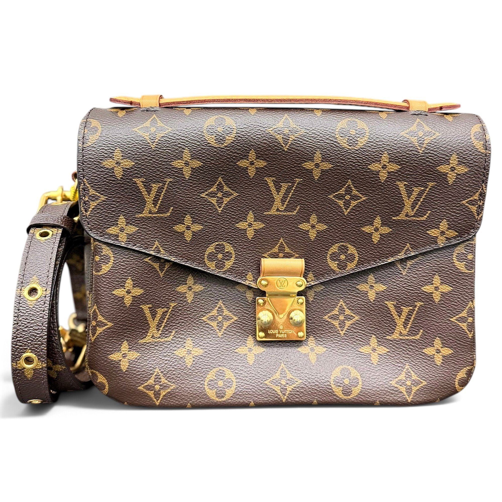 Metis leather handbag
