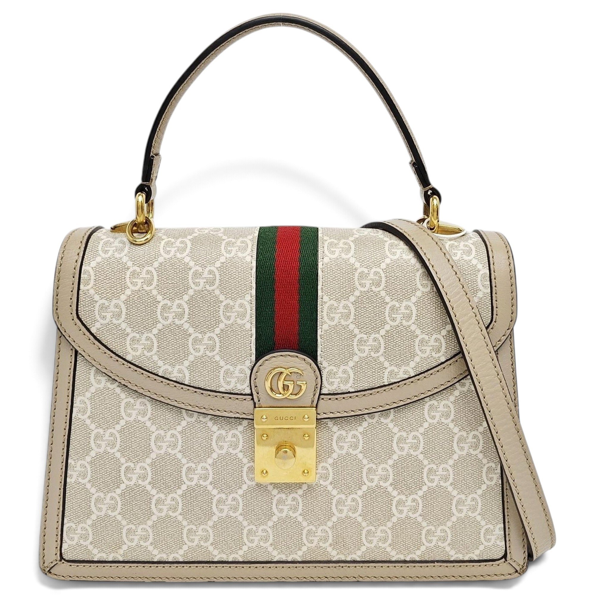 Ophidia leather handbag
