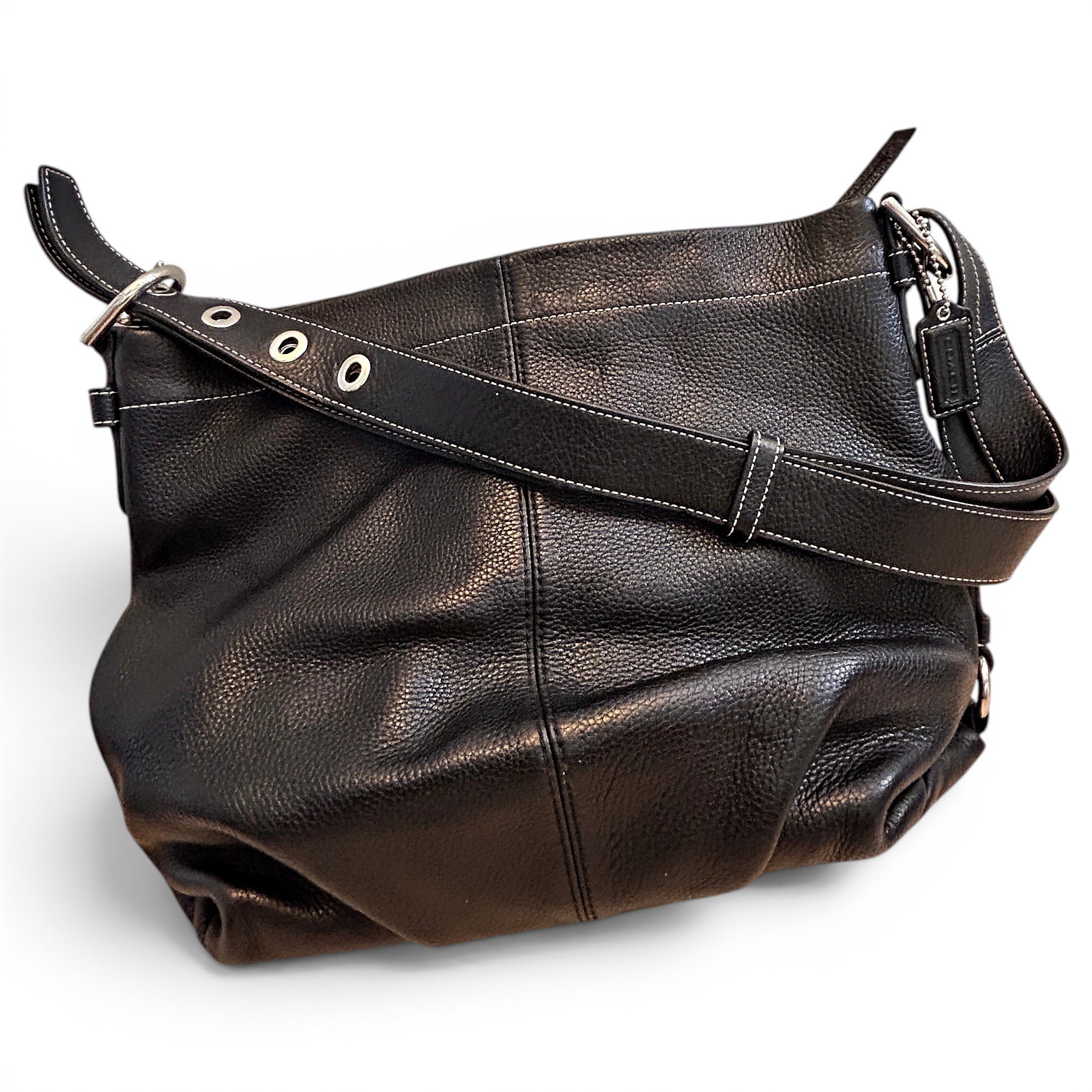 Leather handbag