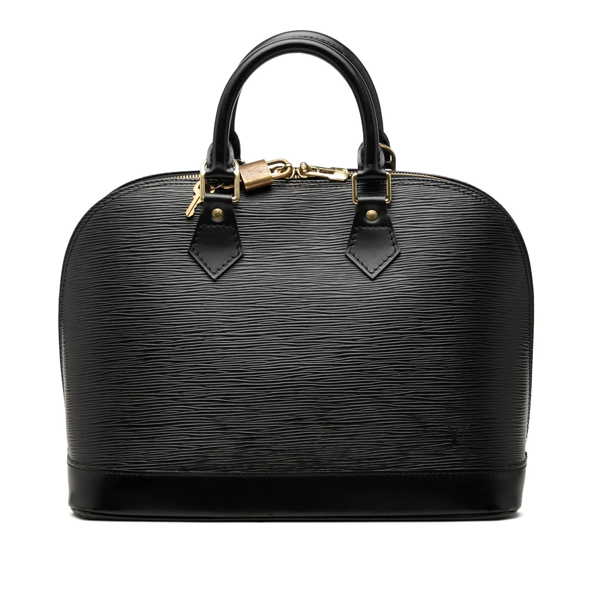 Alma leather handbag