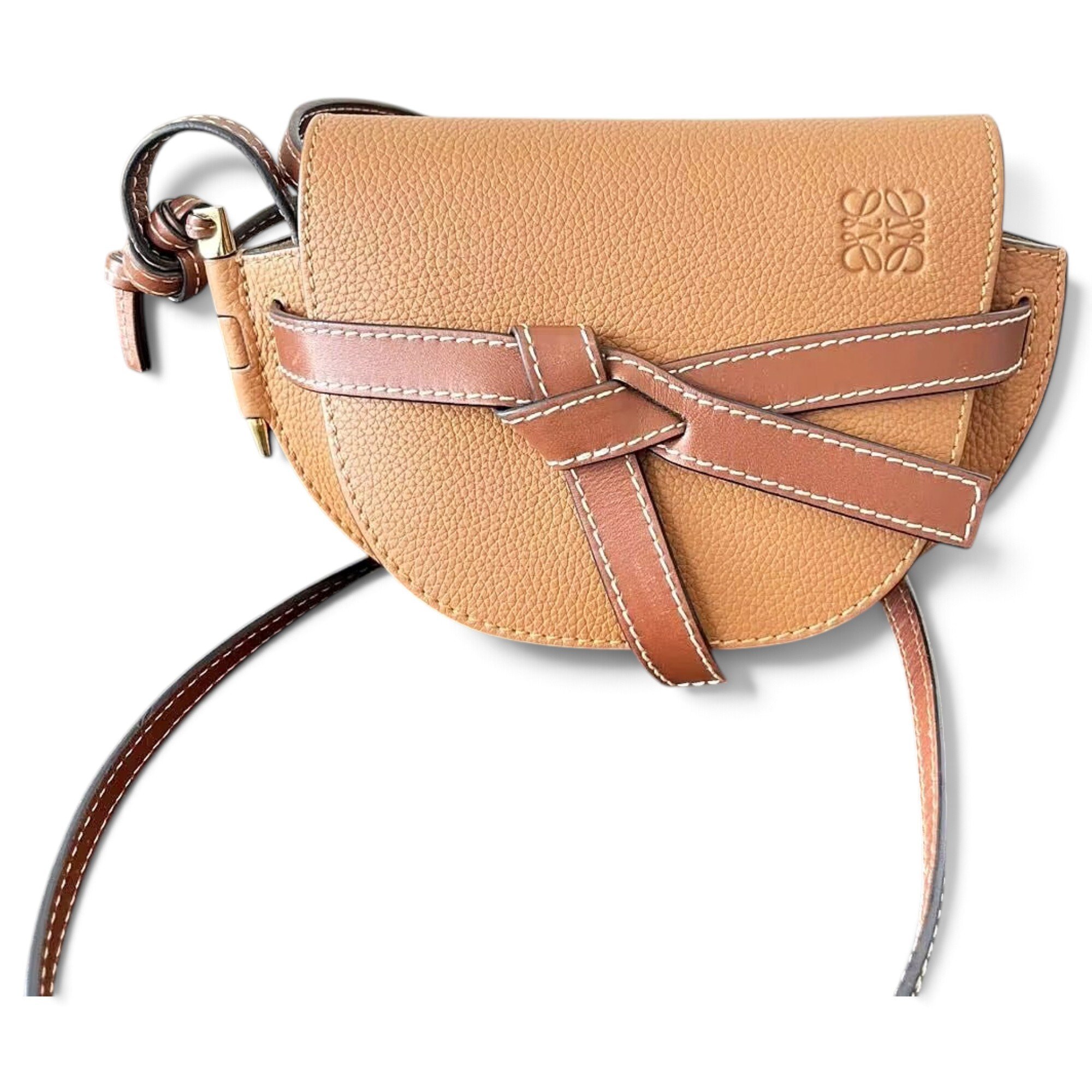 Gate leather handbag