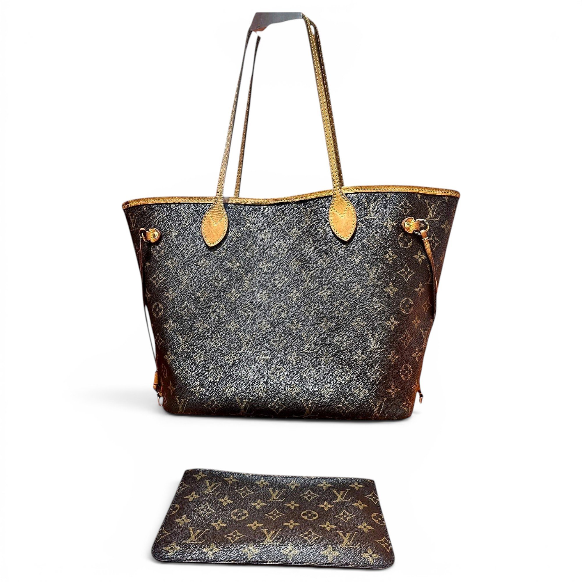 Neverfull leather tote