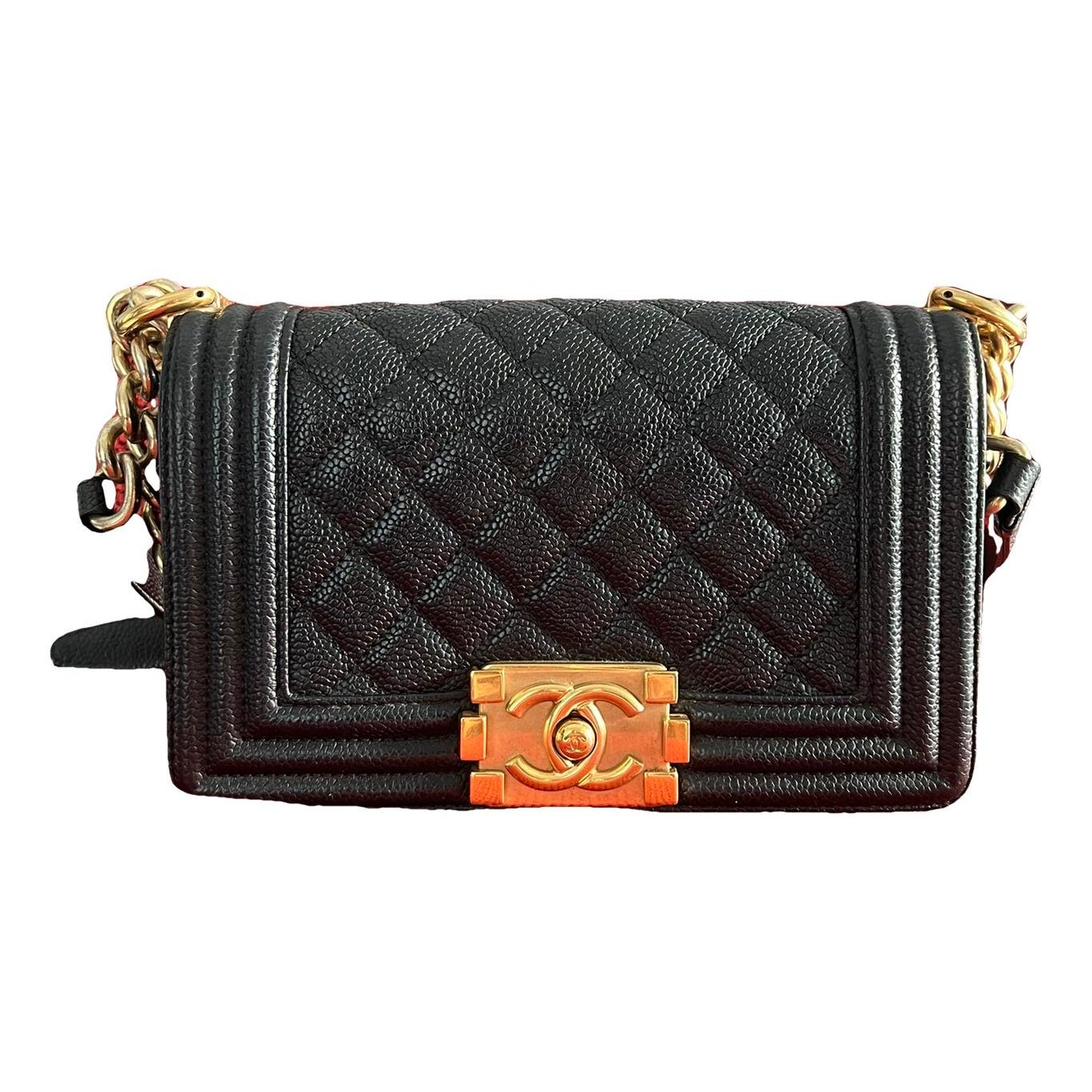 Boy leather crossbody bag