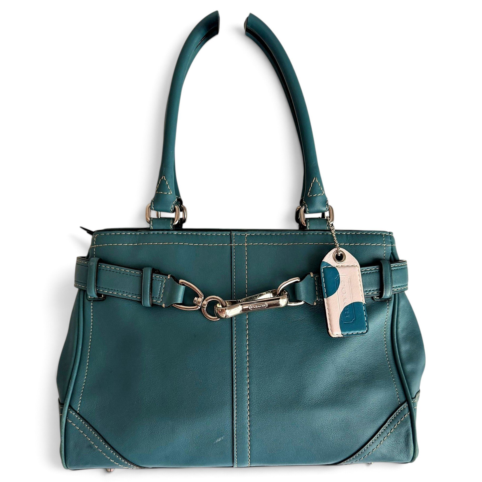 Leather handbag
