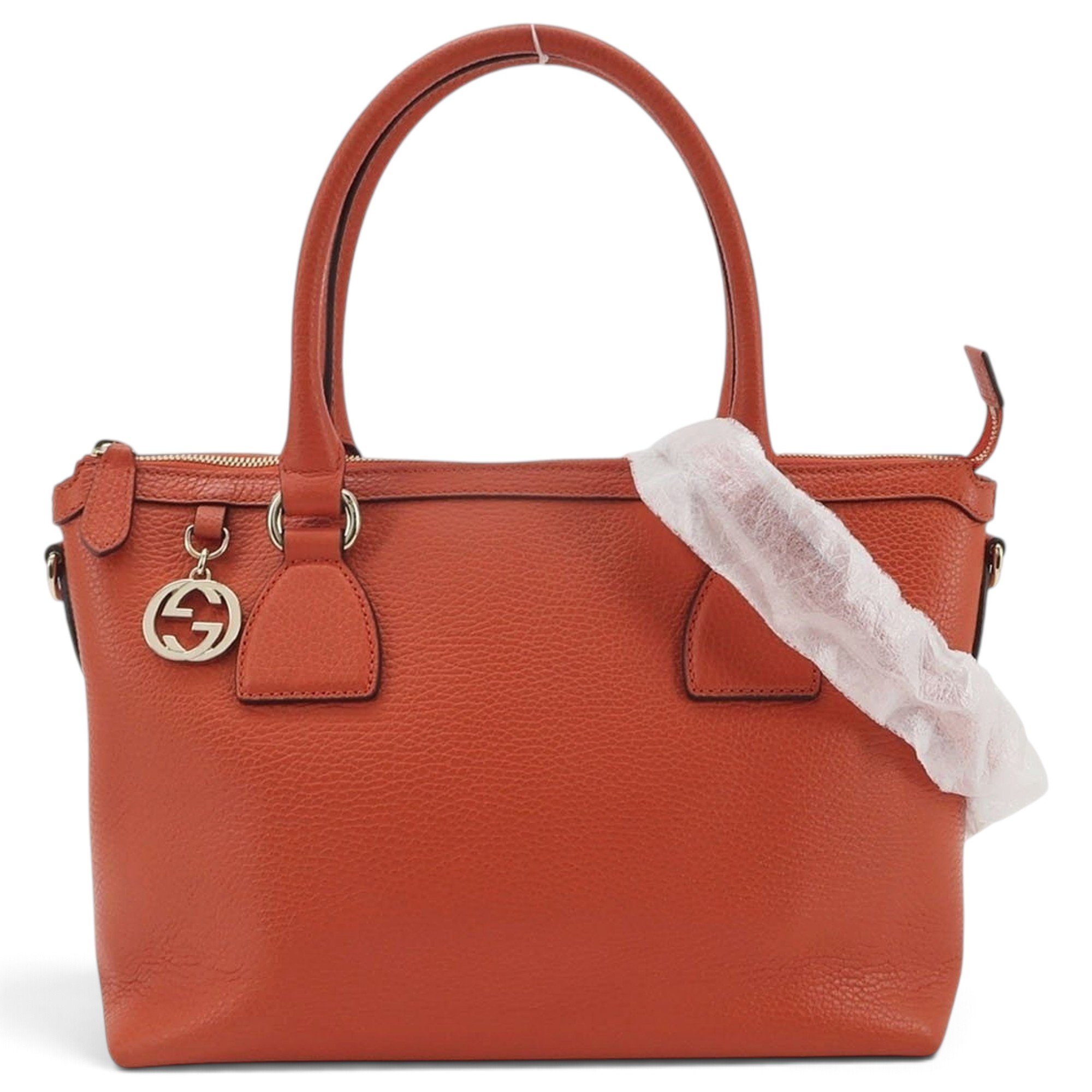 Leather handbag