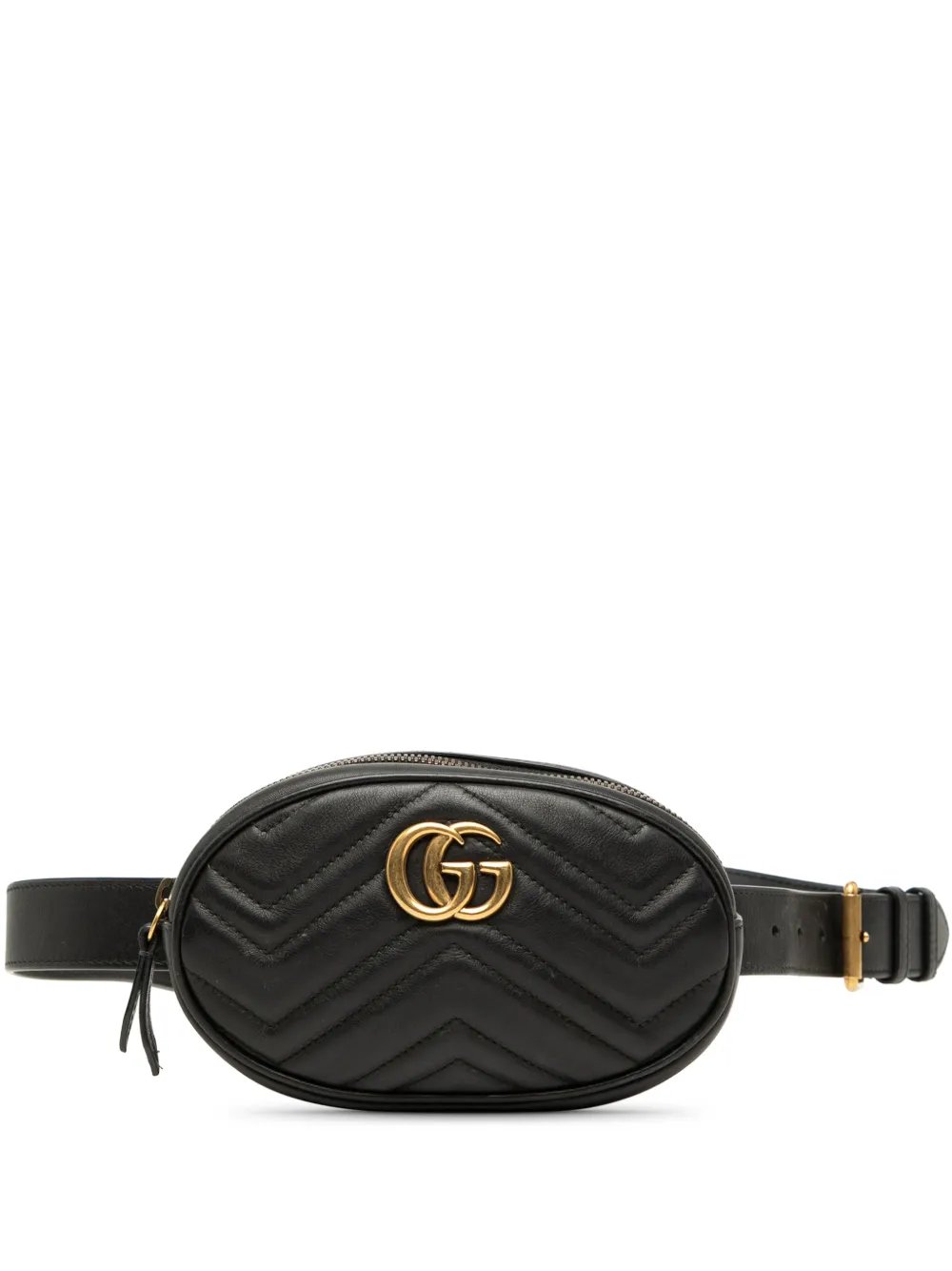 2016-2026 GG Marmont Matelasse Leather belt bag