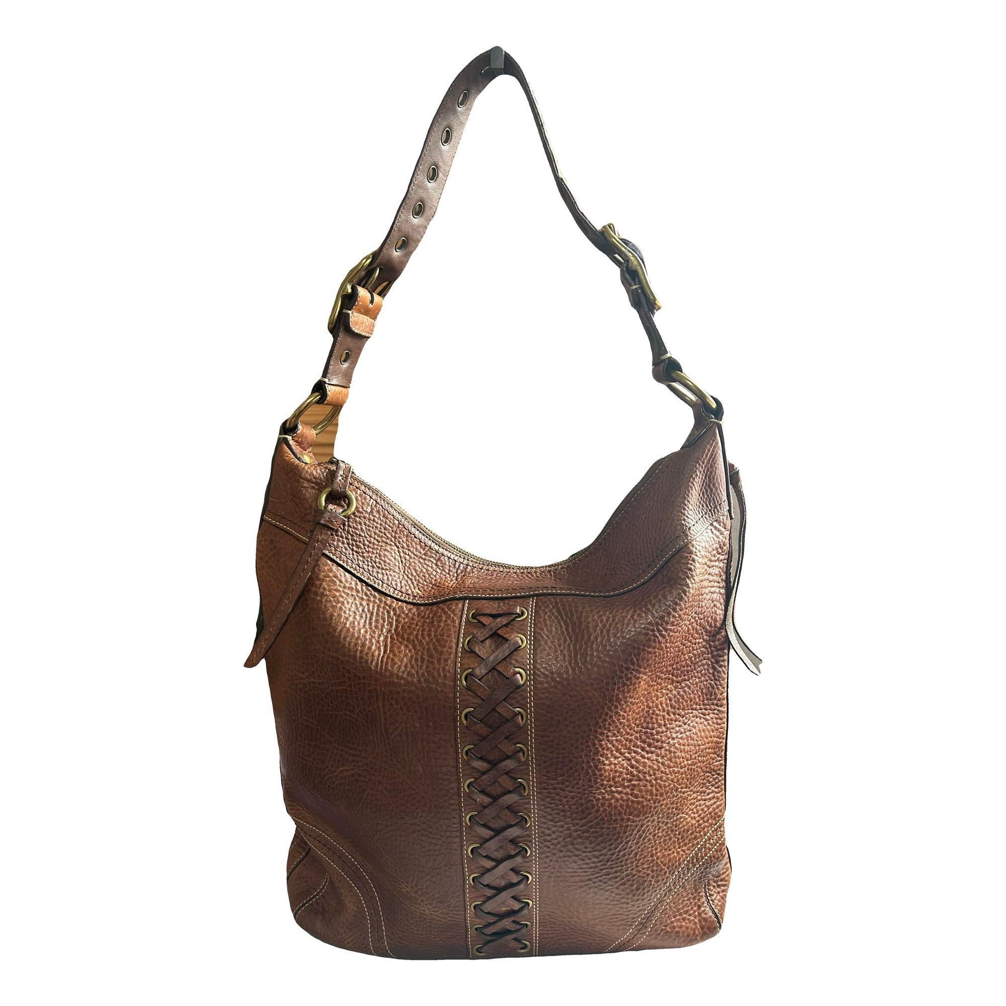 Leather handbag