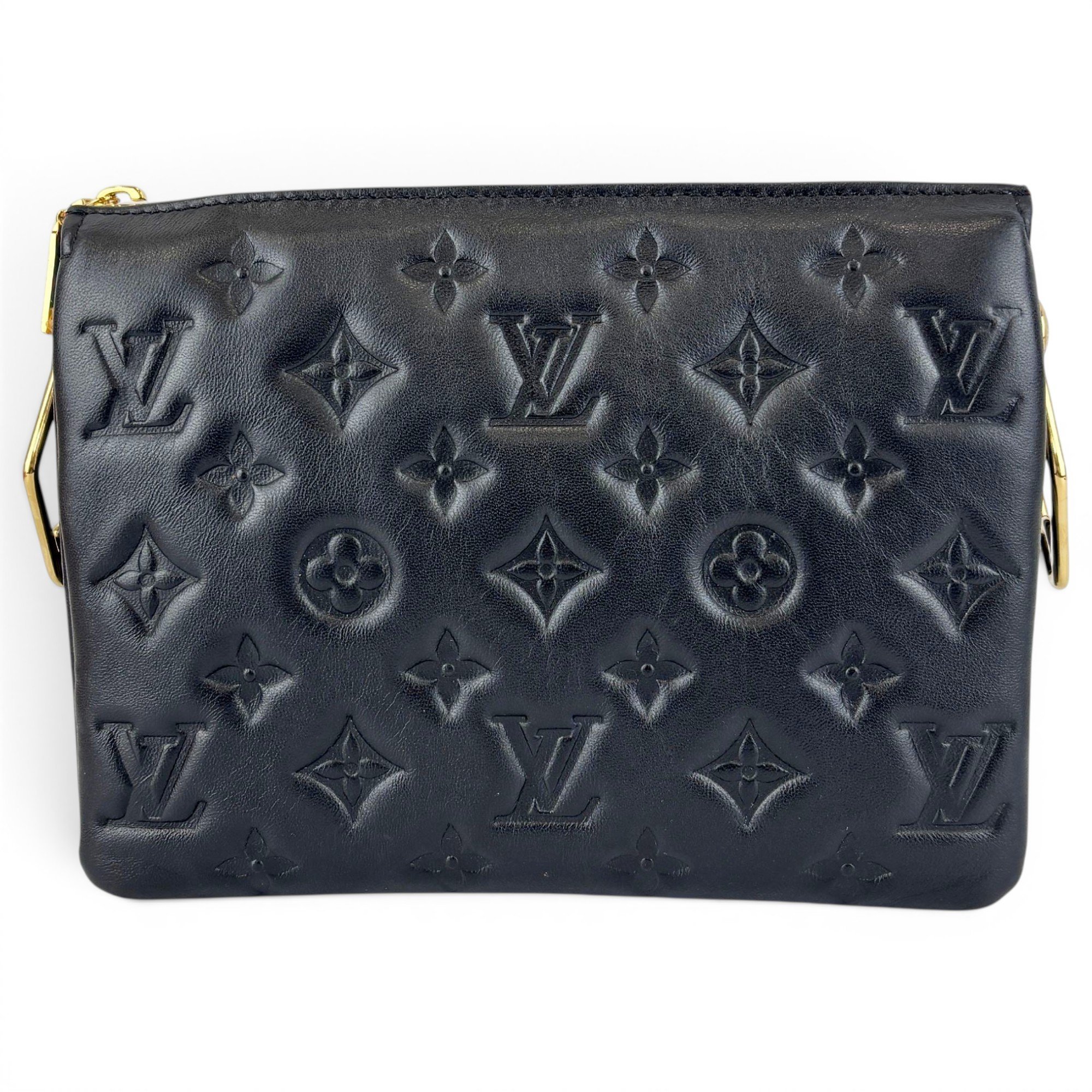 Coussin leather handbag