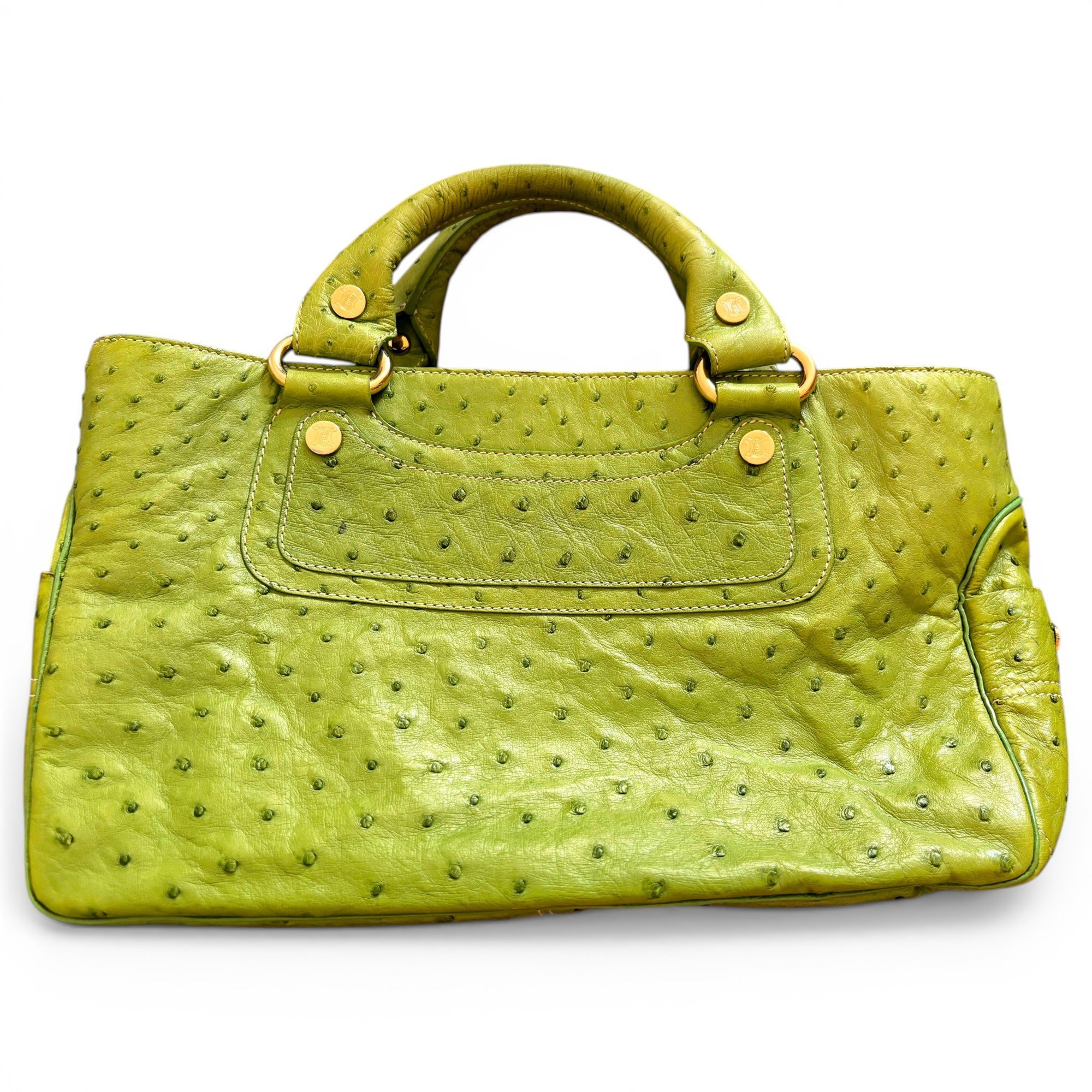 Boogie ostrich handbag