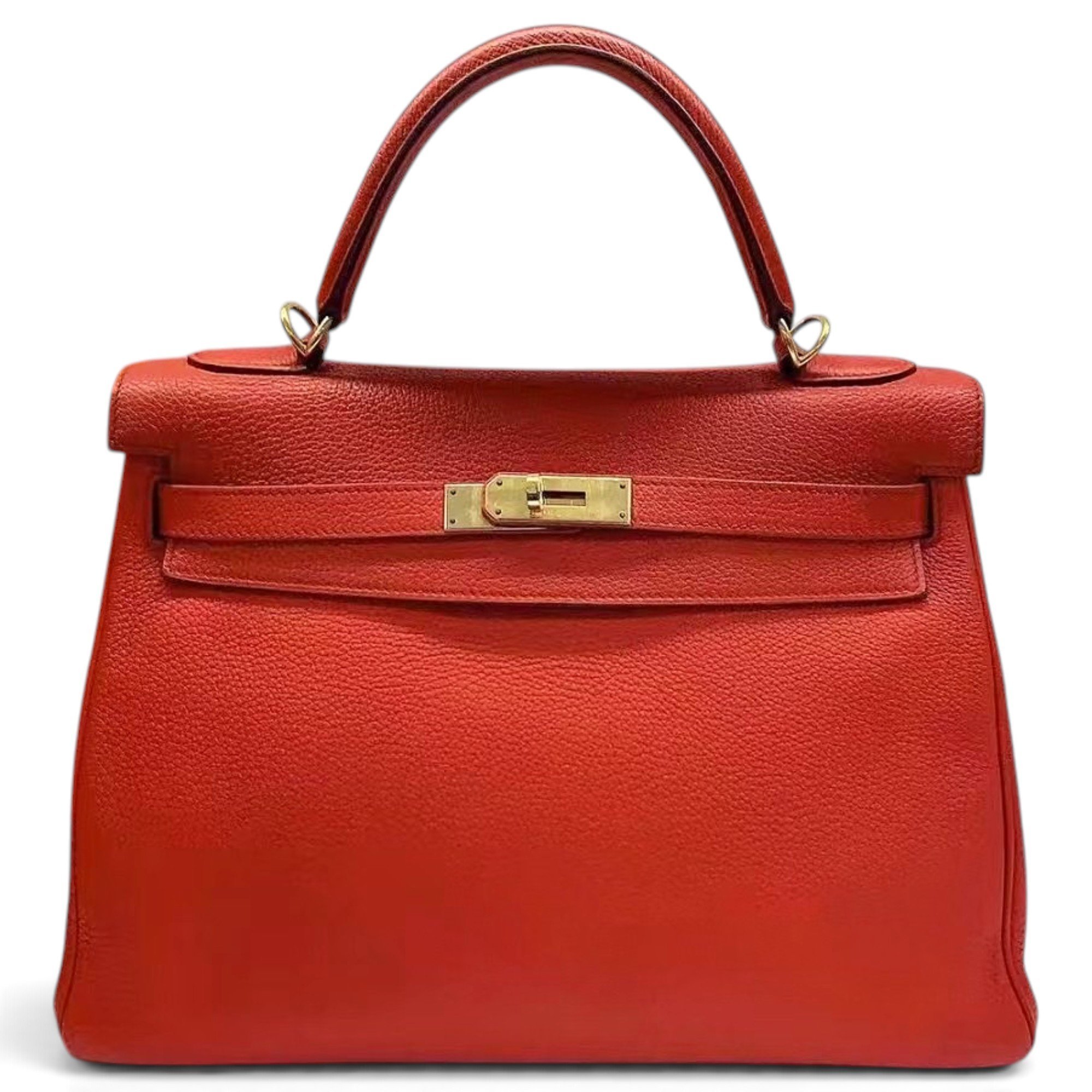 Kelly 32 leather handbag