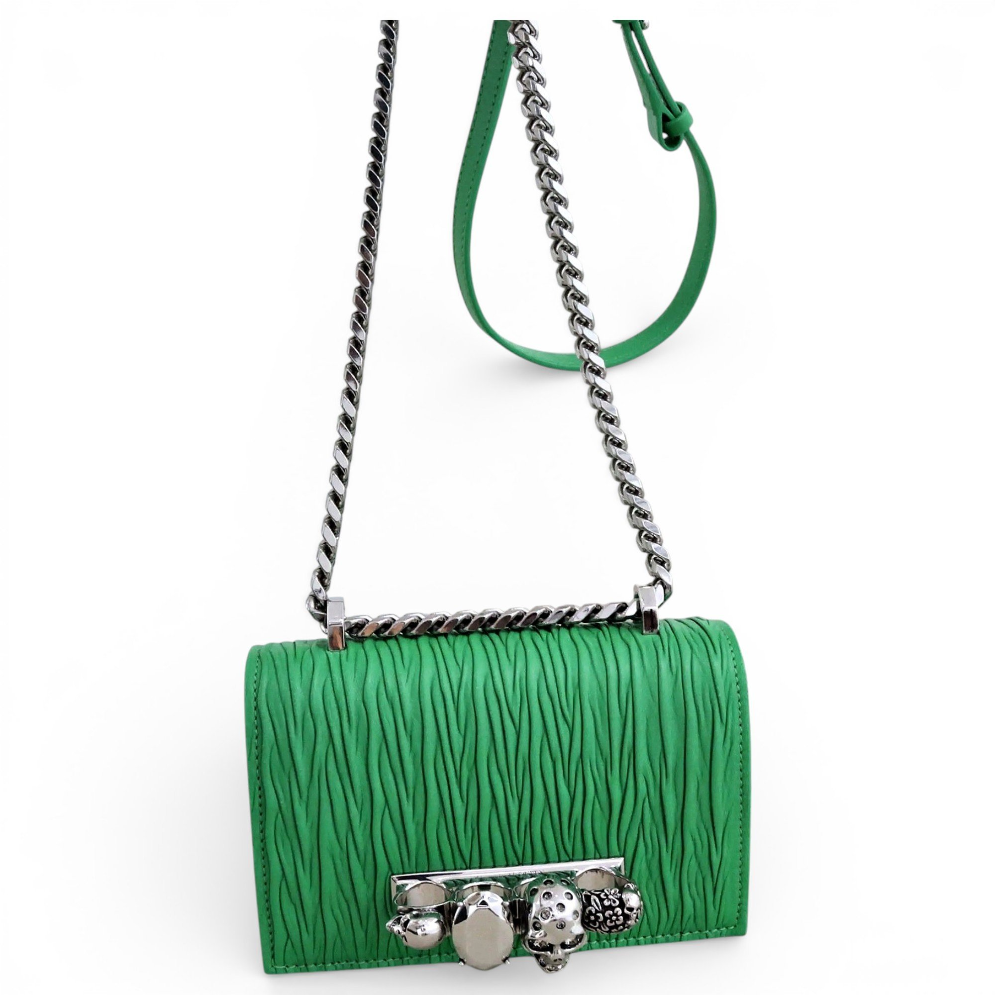 Leather crossbody bag