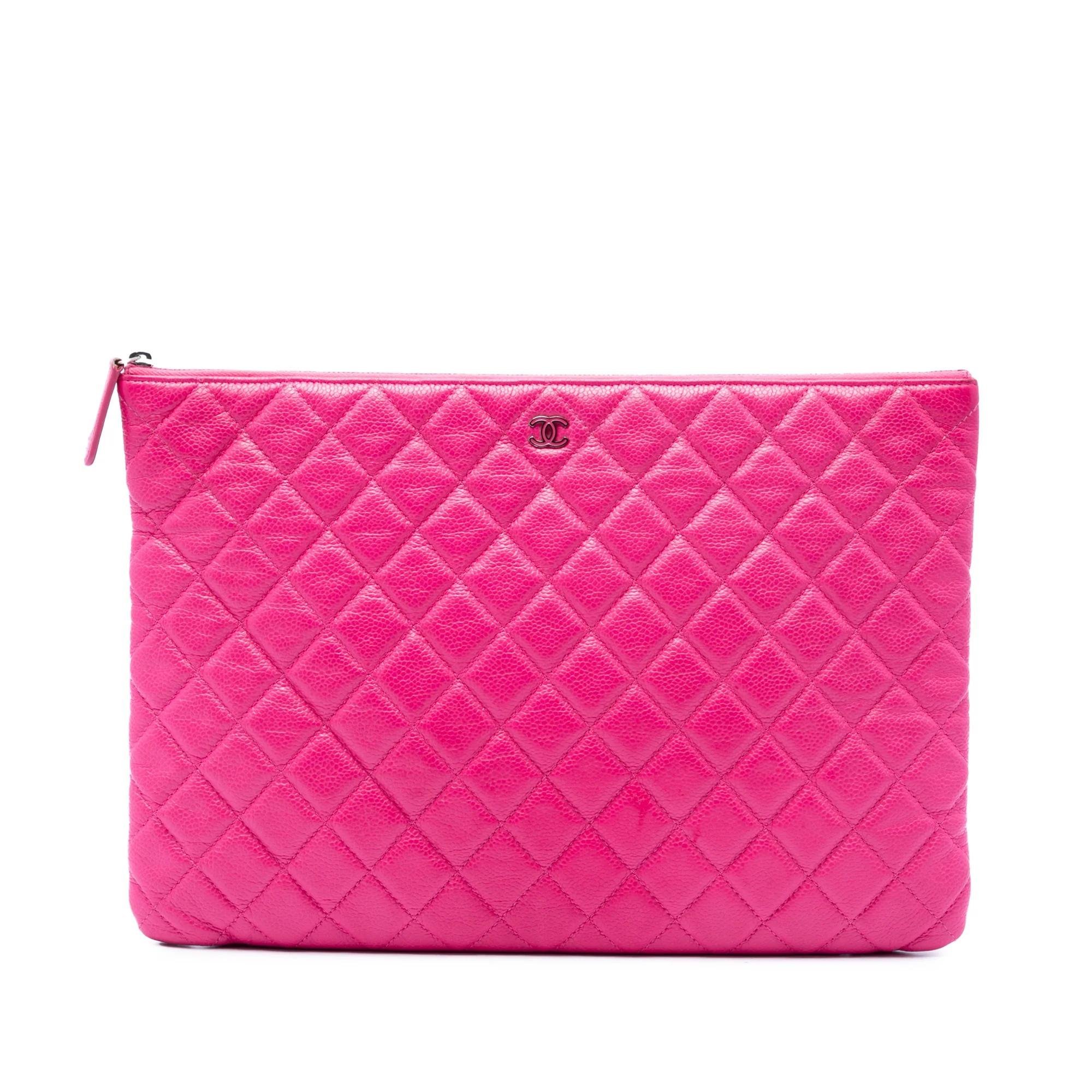 Wallet On Chain leather handbag