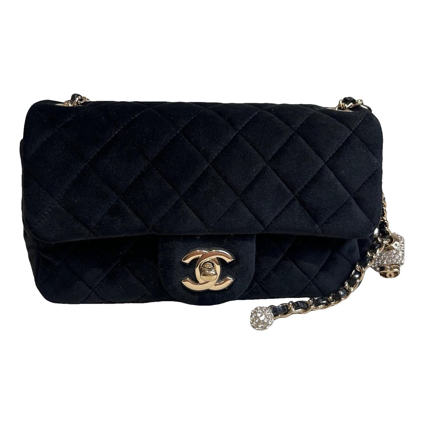 Timeless/Classique velvet crossbody bag