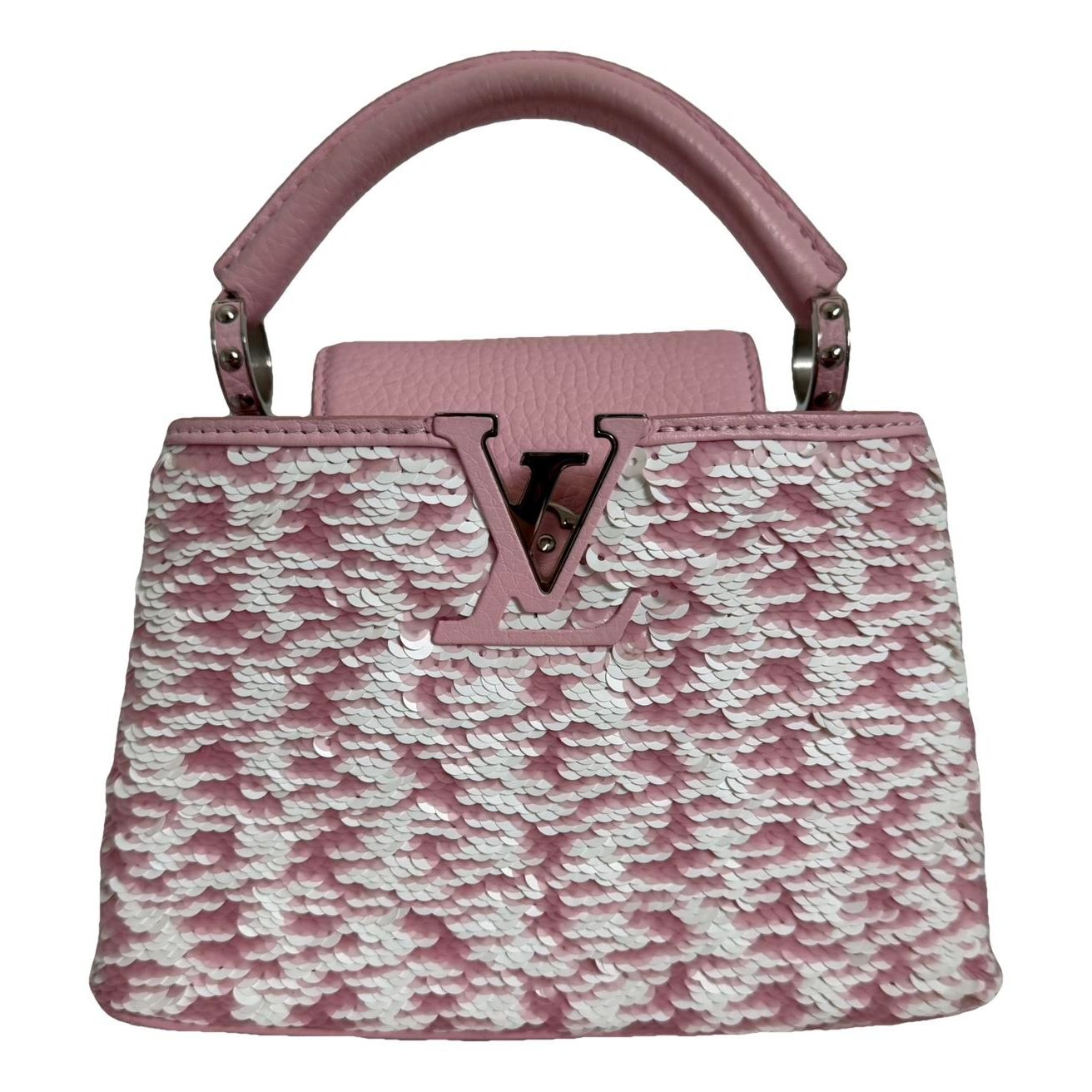 Capucines leather handbag