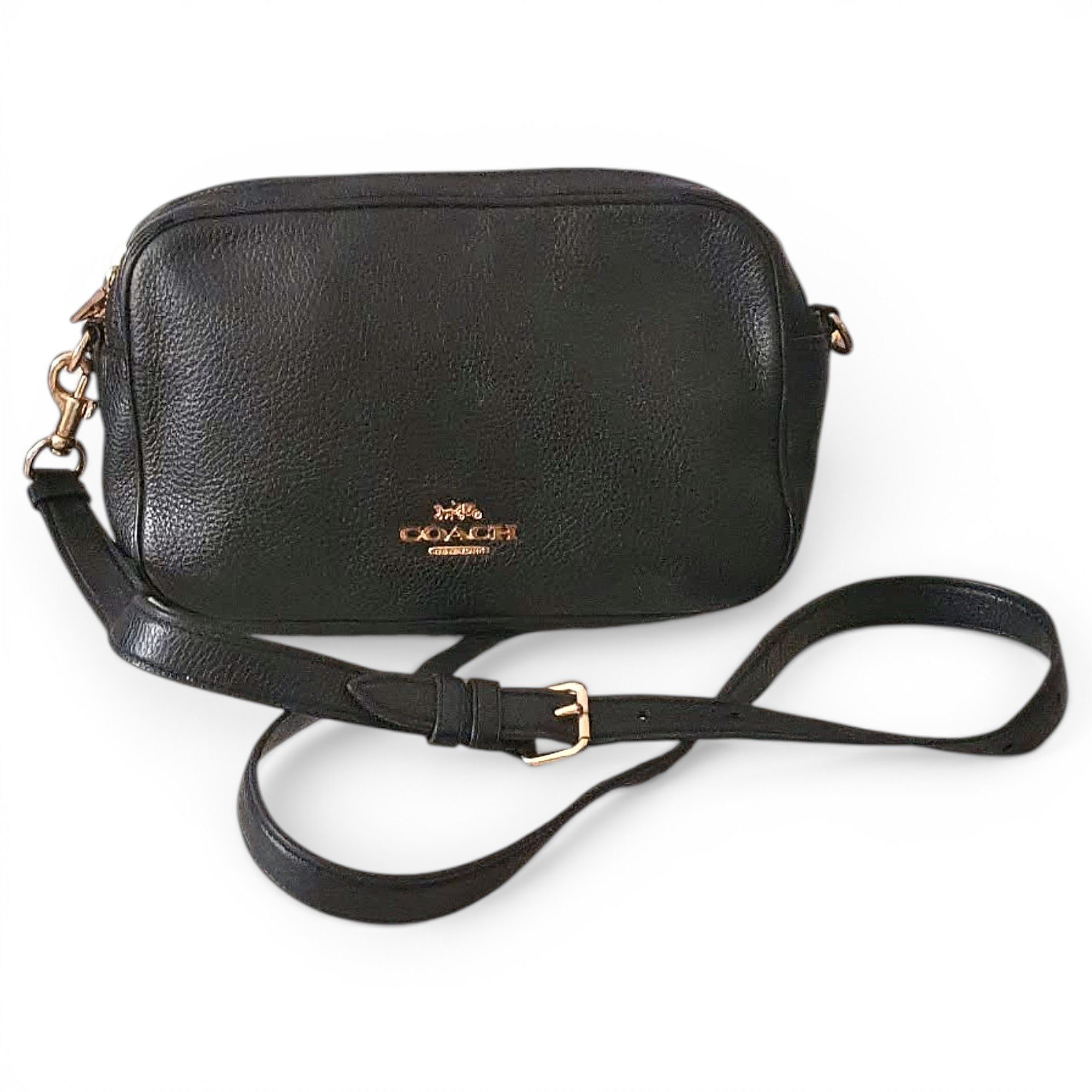 Leather crossbody bag