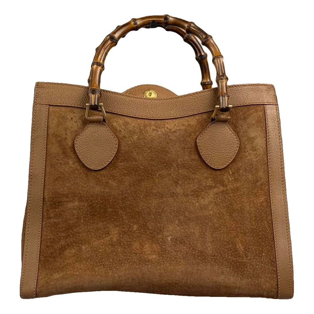 Diana Bamboo leather tote