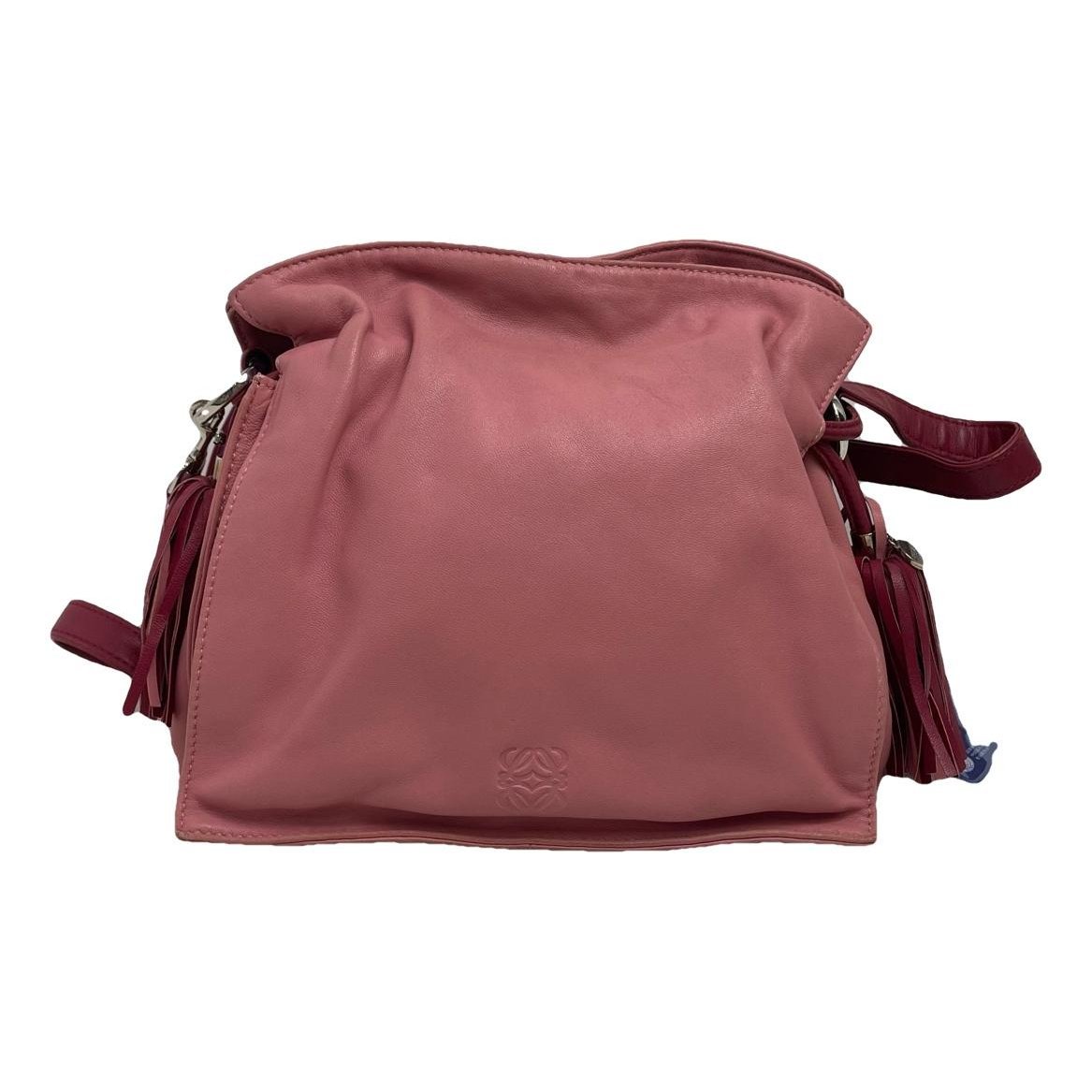 Flamenco leather handbag