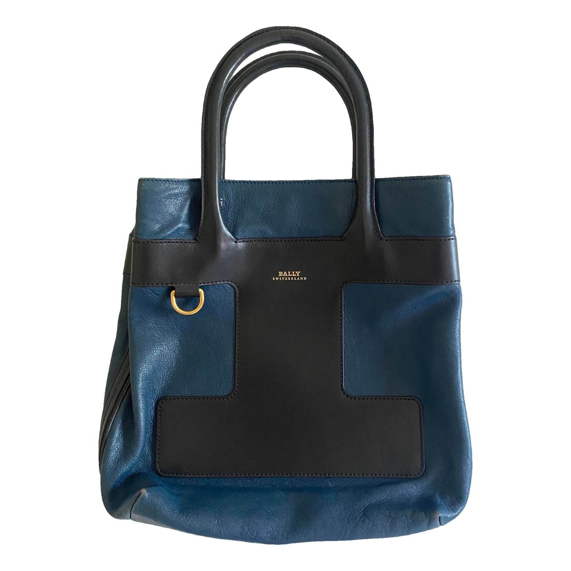Leather tote