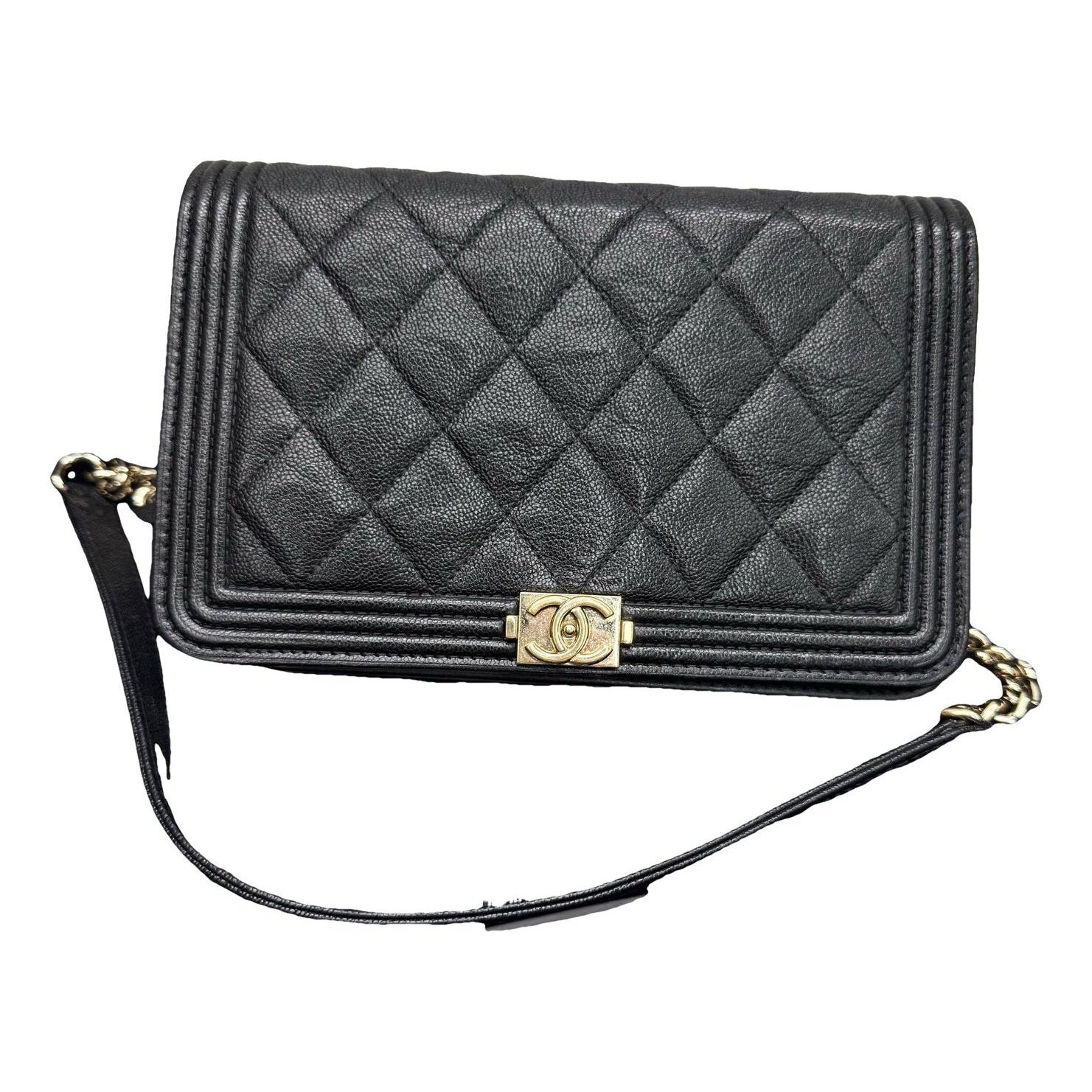 Boy leather crossbody bag