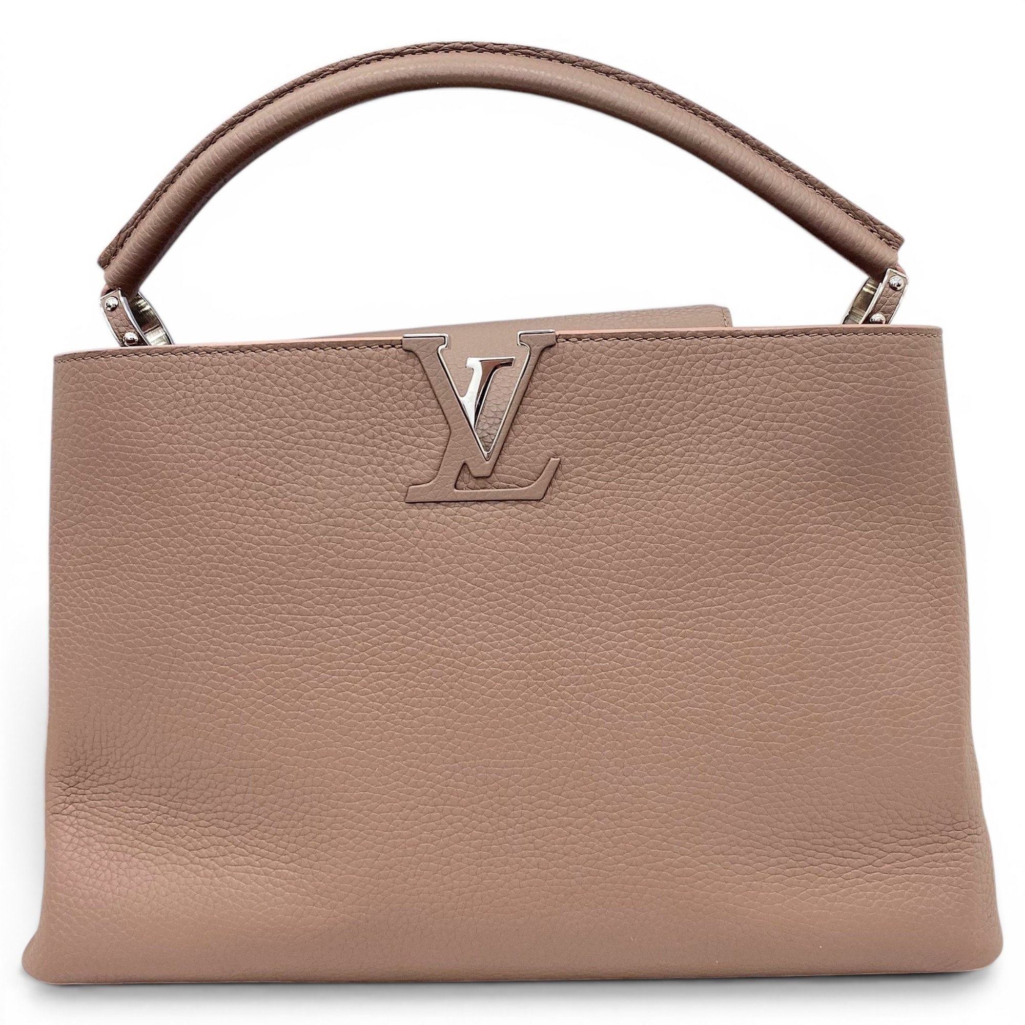 Capucines leather handbag