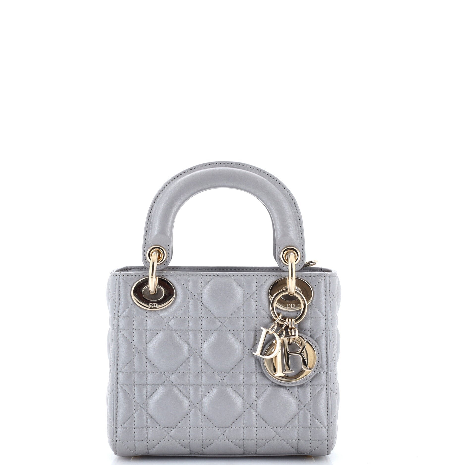 Lady Dior Chain Bag Cannage Quilt Lambskin Mini