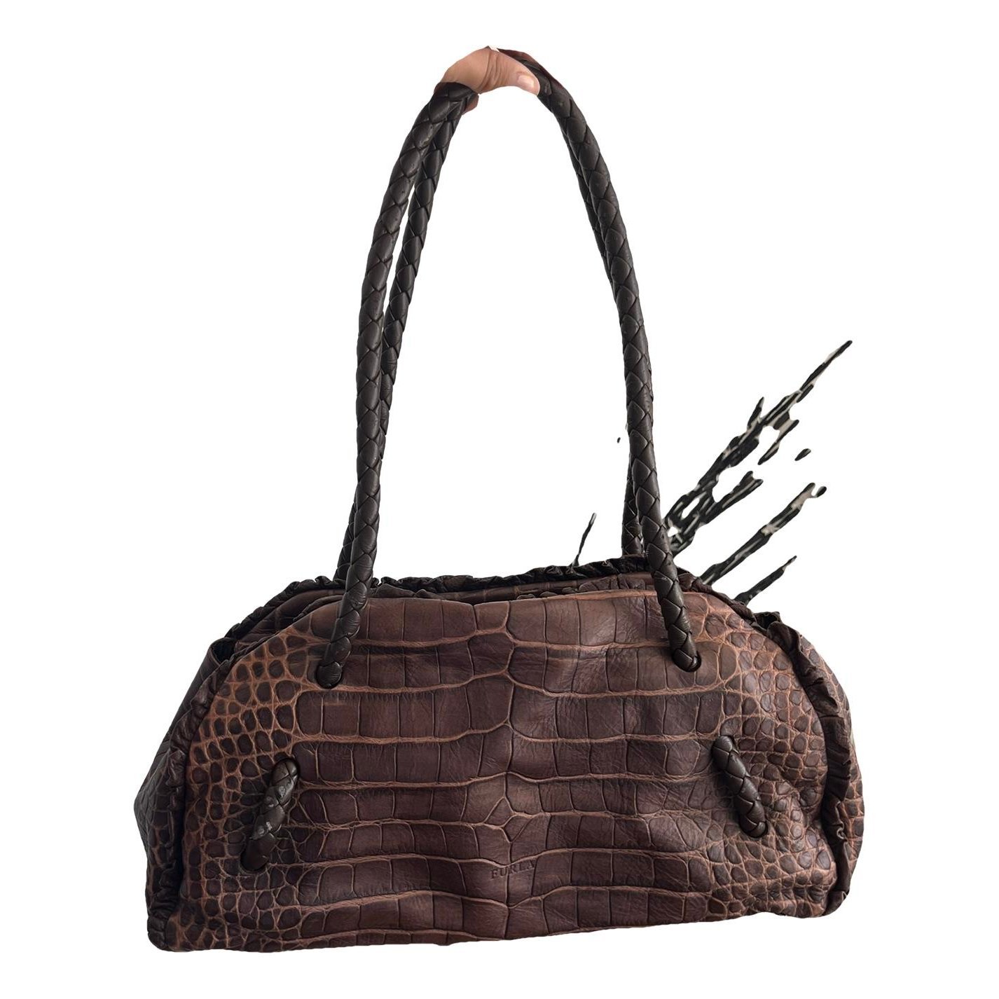 Leather handbag