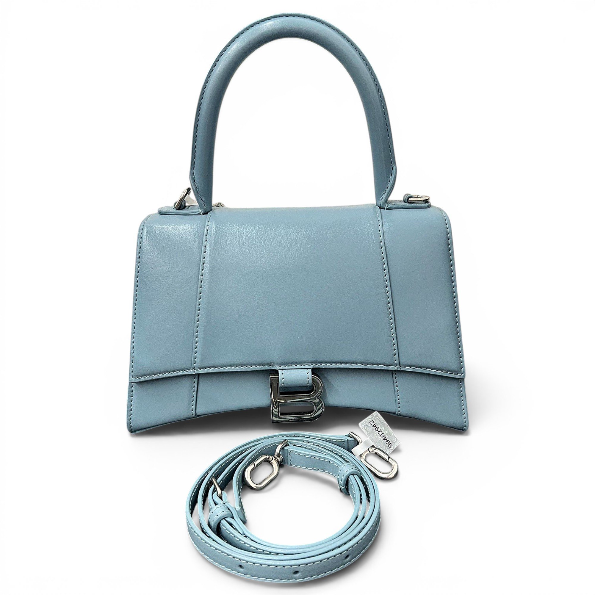 Balenciaga Hourglass leather handbag