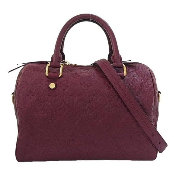 Louis Vuitton Nano Speedy / Mini HL leather handbag