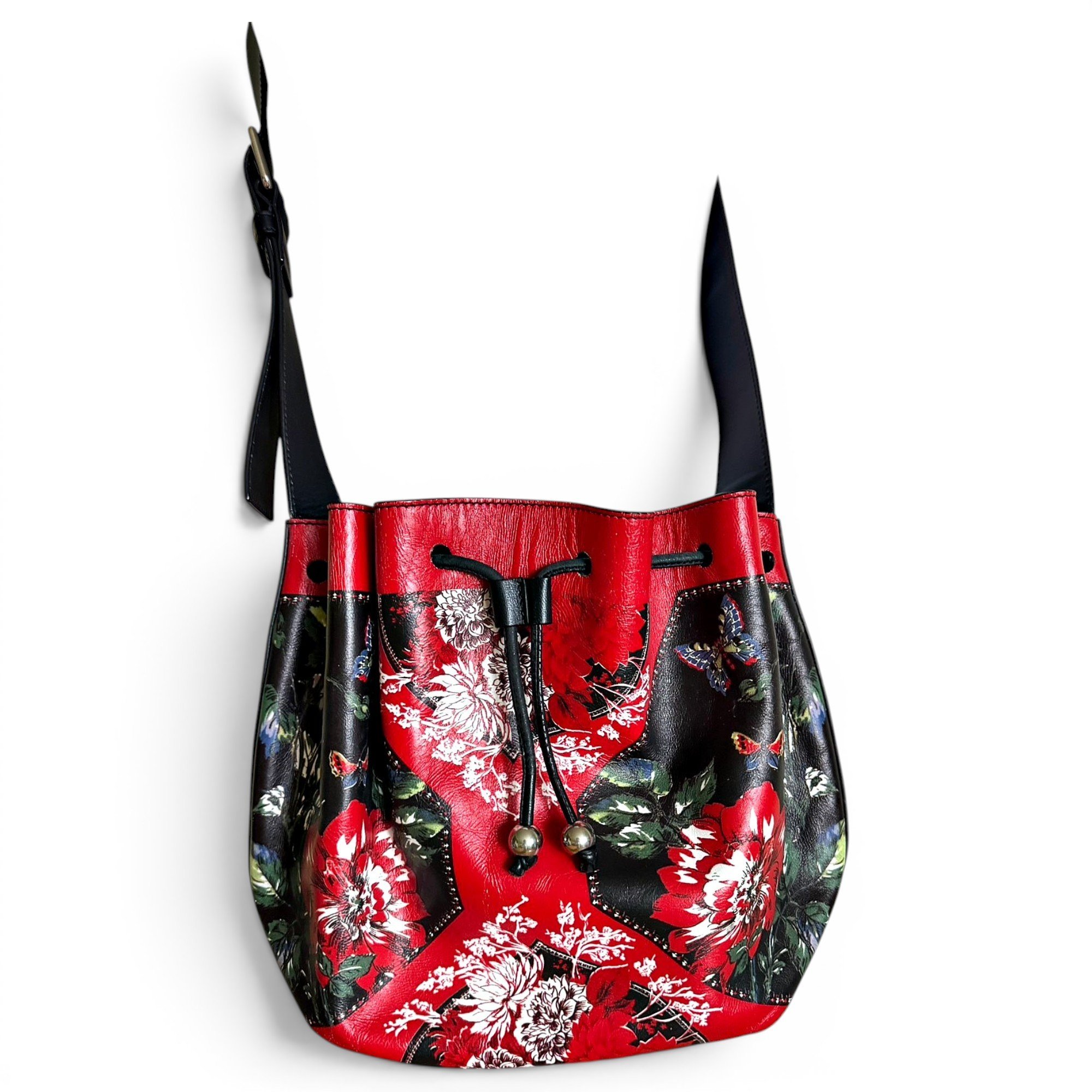 Leather crossbody bag