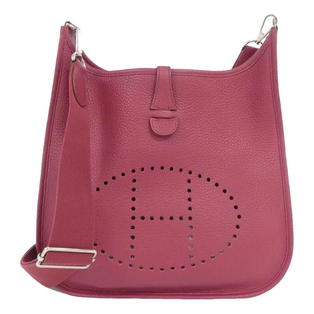 Evelyne leather handbag