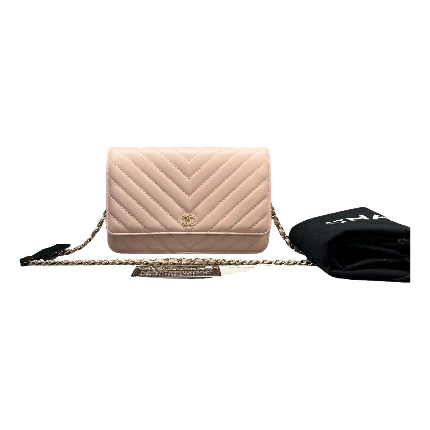 Wallet On Chain Timeless/Classique leather crossbody bag
