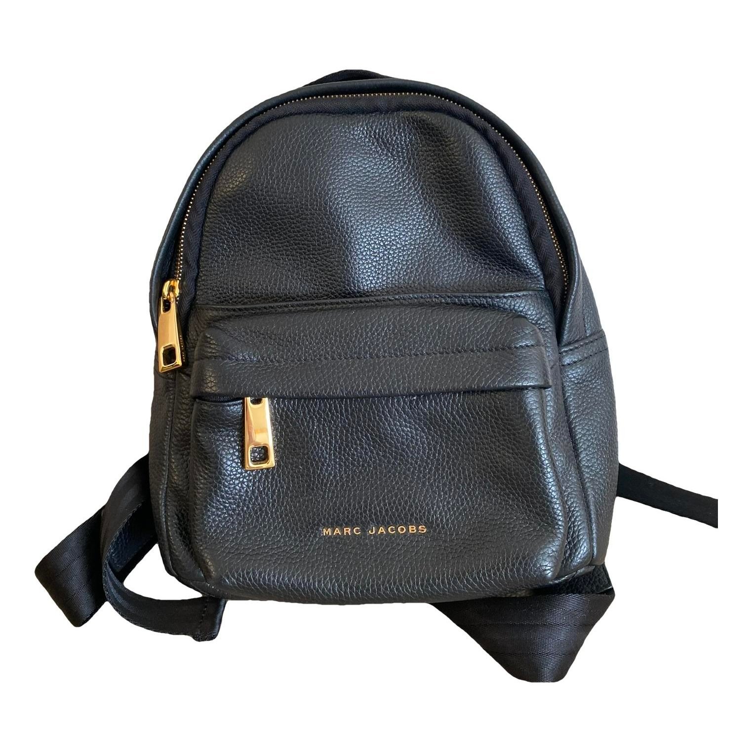 Leather backpack