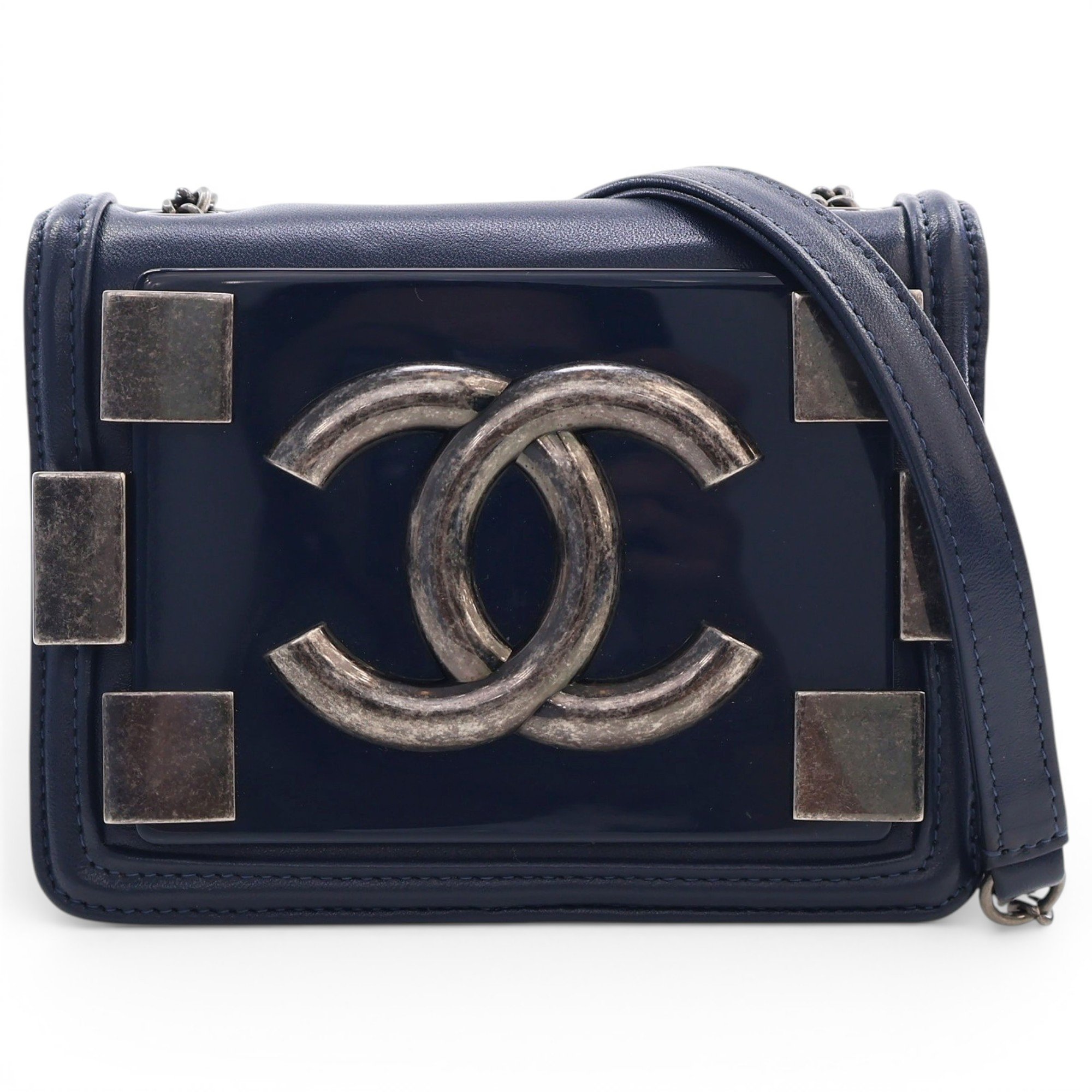 Leather crossbody bag