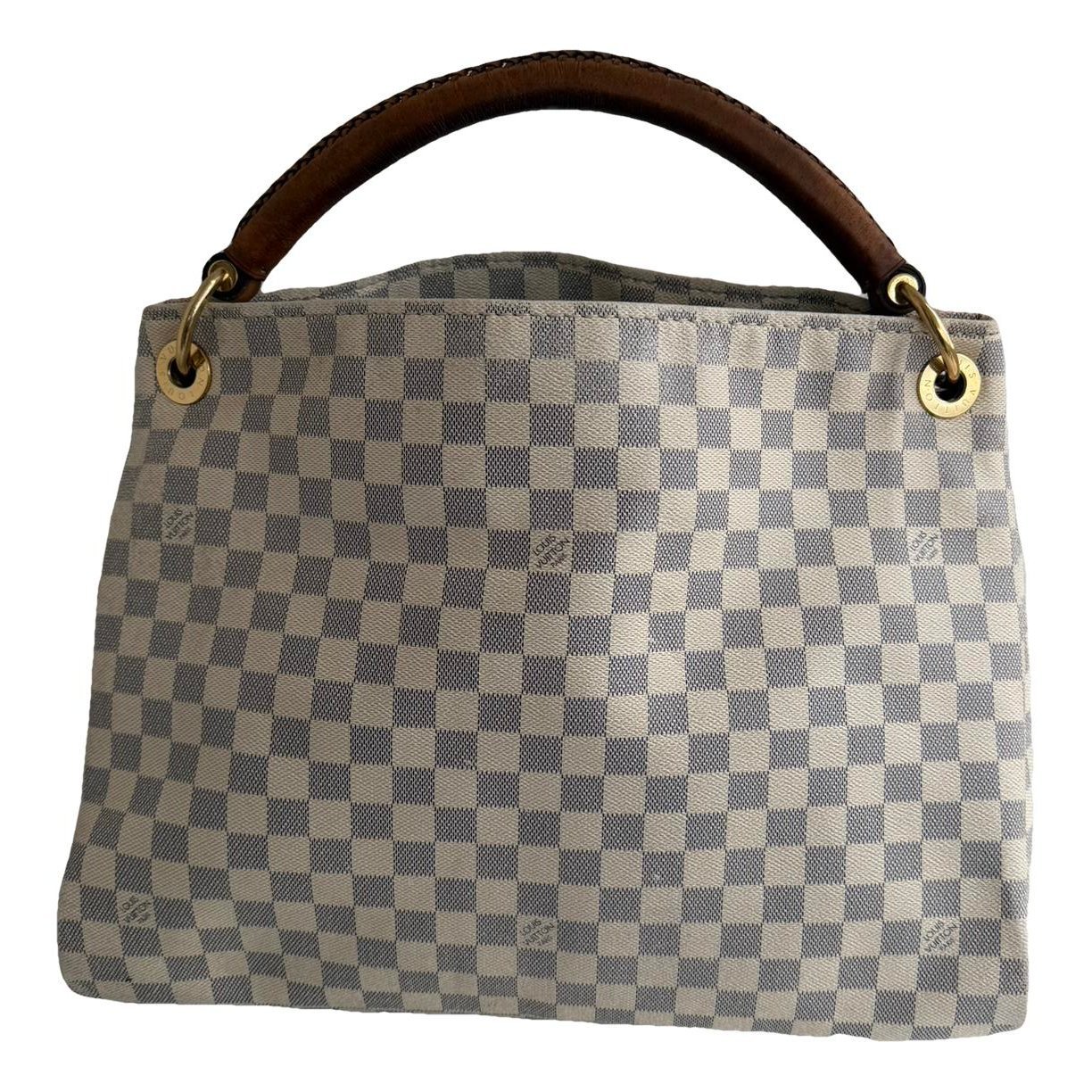 Artsy leather handbag