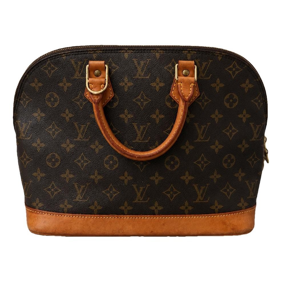 Alma leather handbag