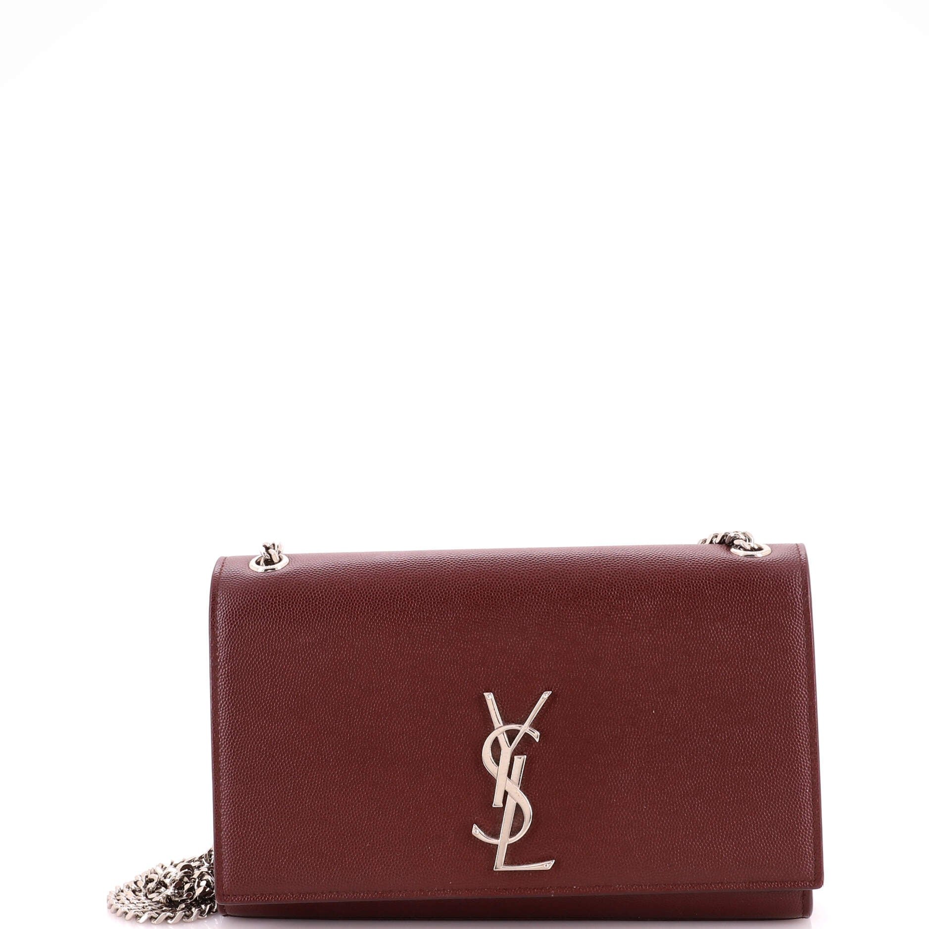 Classic Monogram Crossbody Bag Grainy Leather Medium