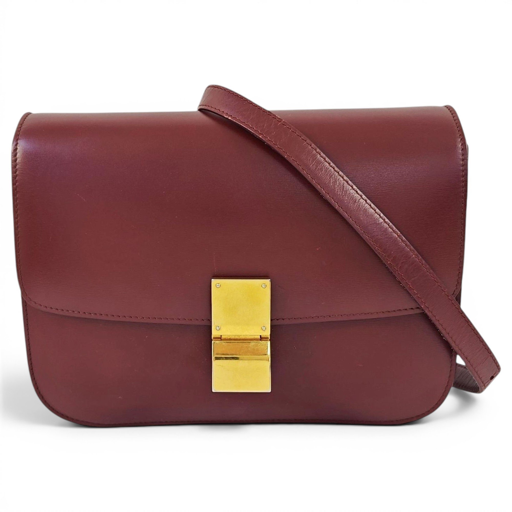 Leather handbag