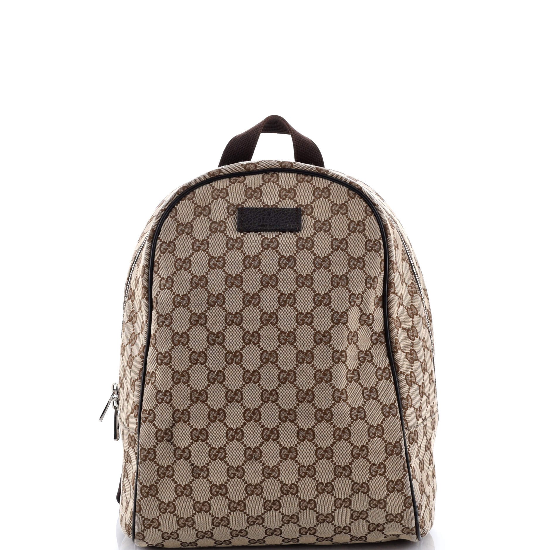Zip Around Travel Backpack GG Canvas