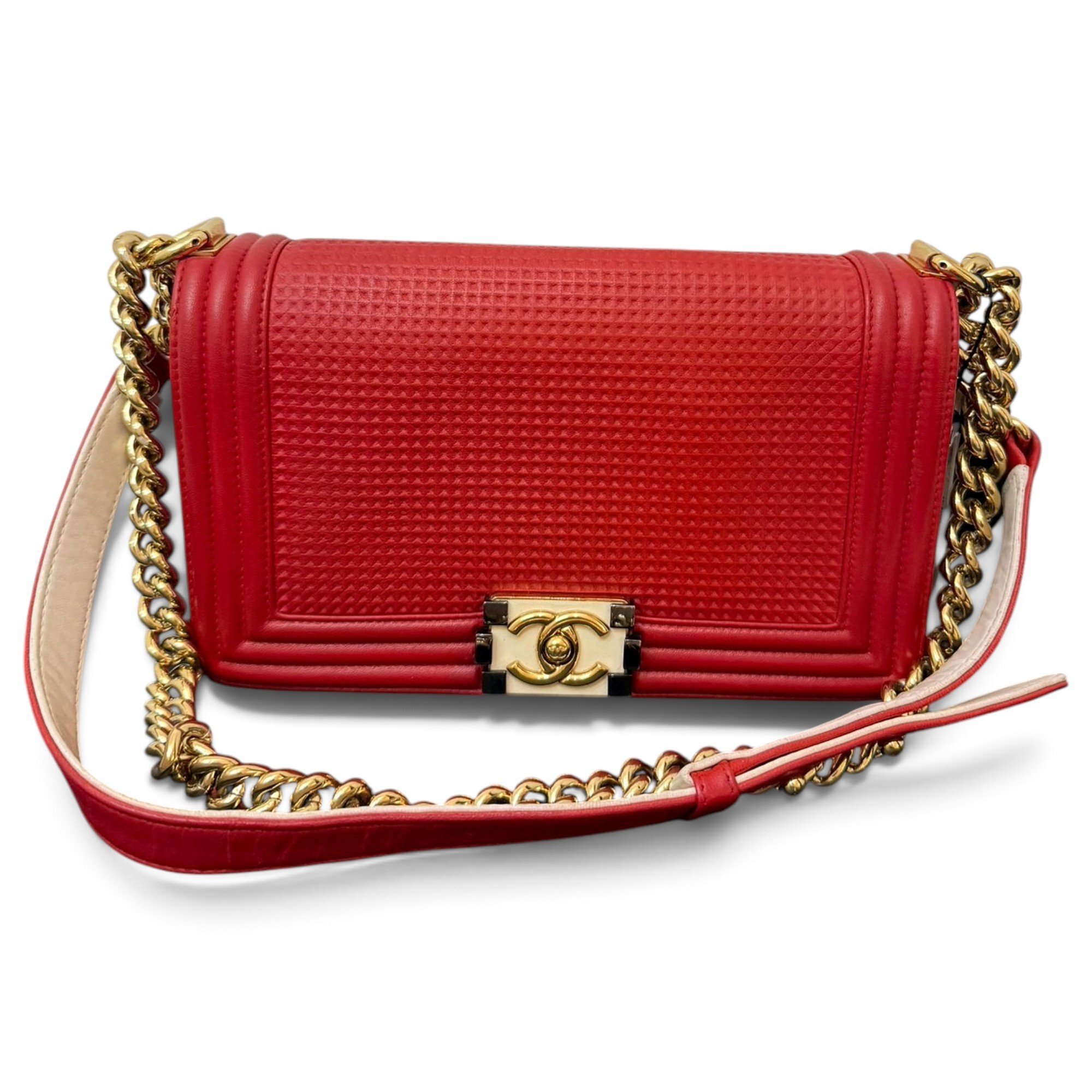 Boy leather handbag