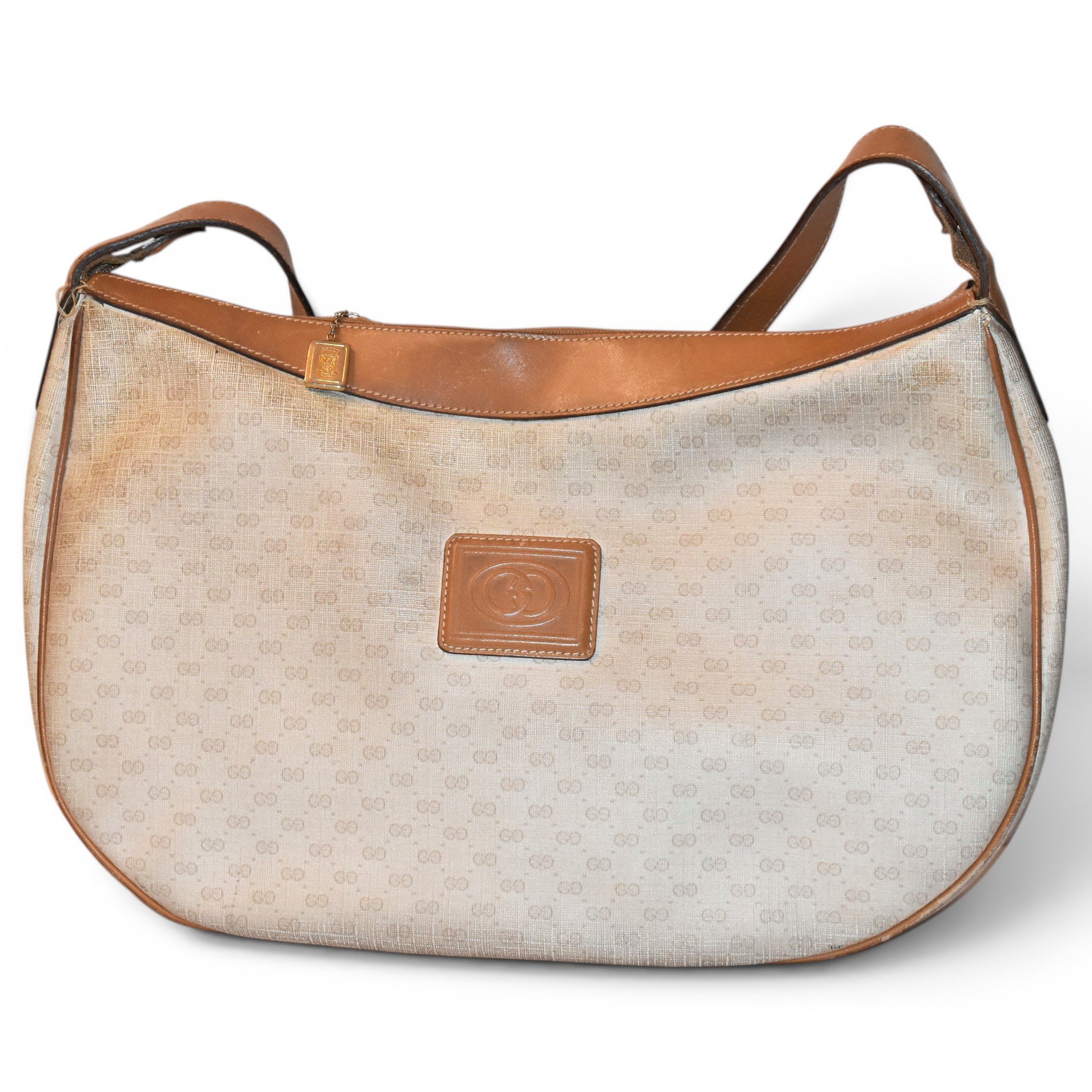 Hobo leather handbag