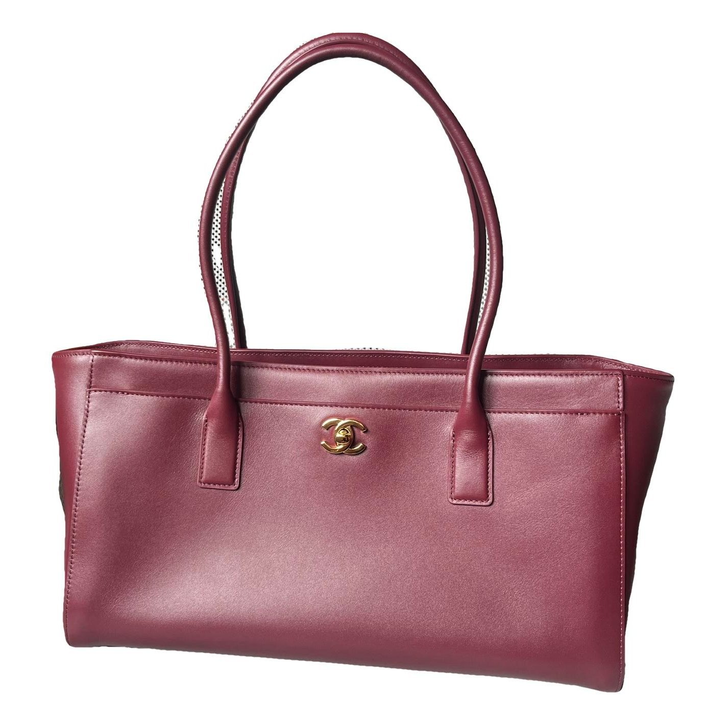 Executive leather tote