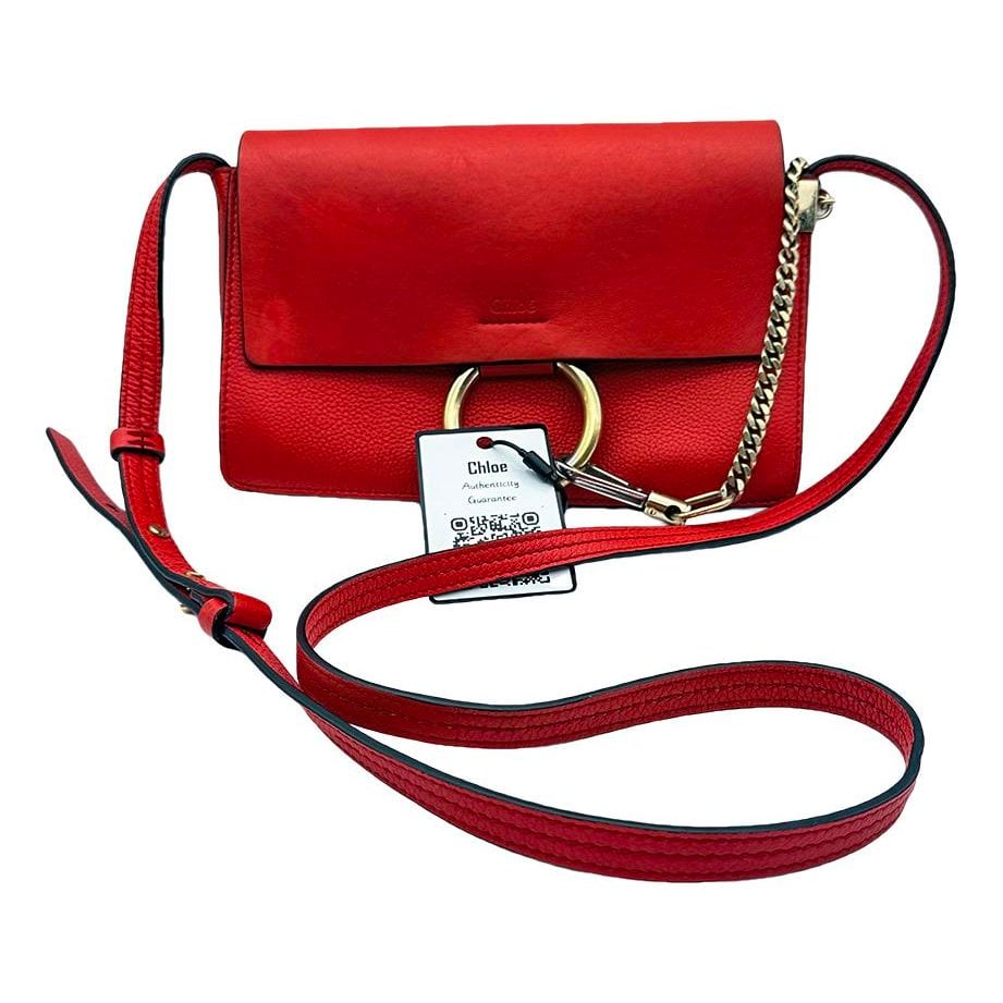 Leather crossbody bag