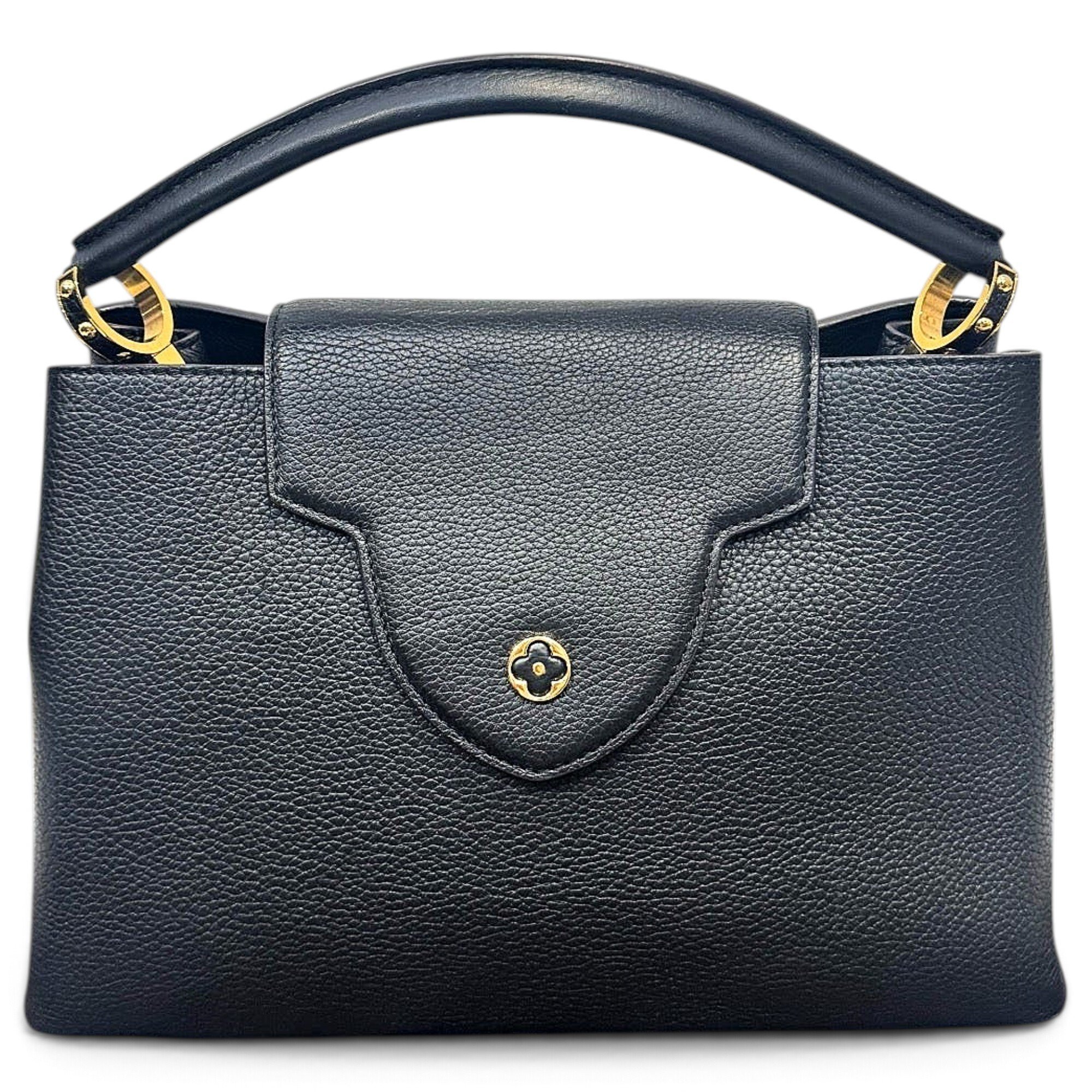 Capucines leather handbag