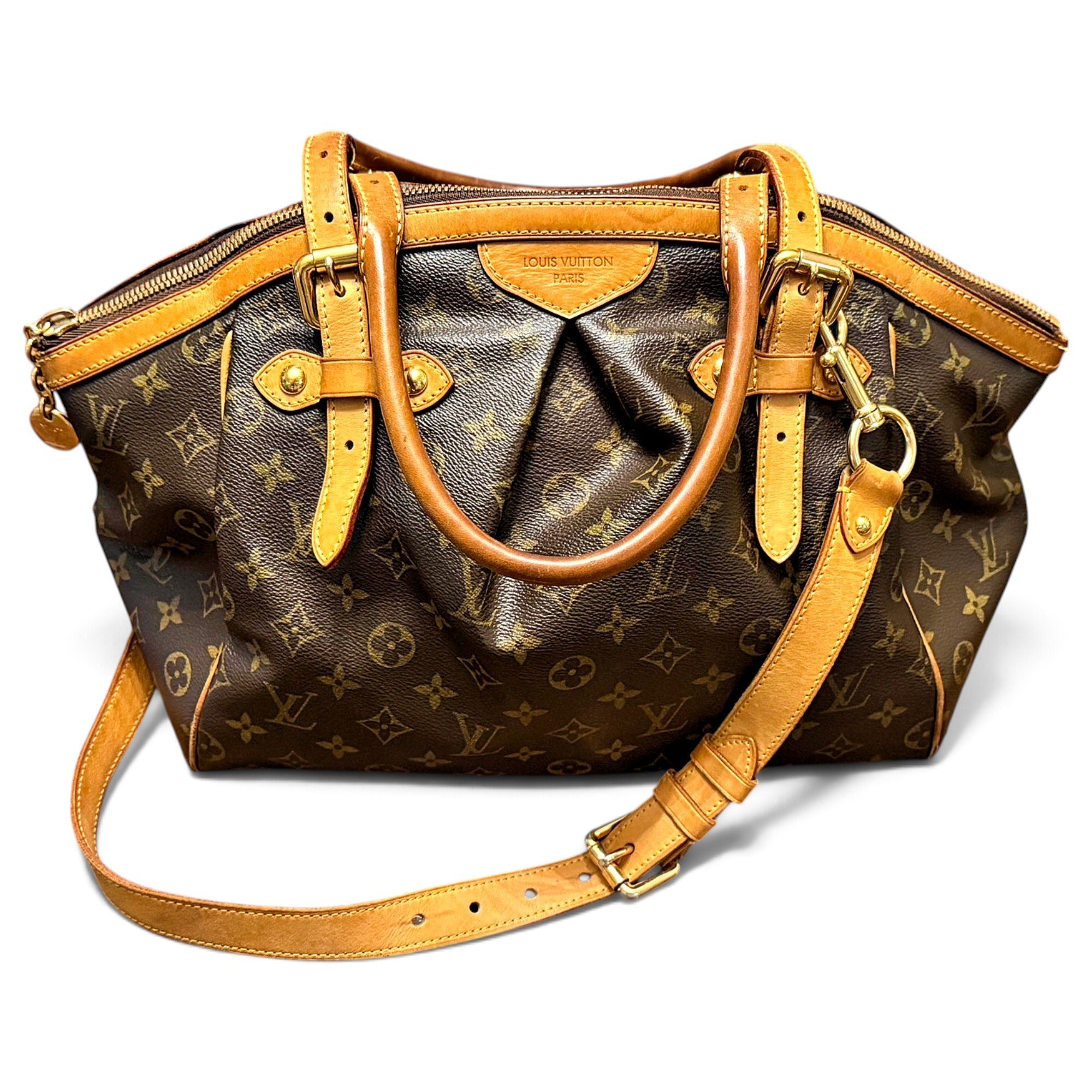 Tivoli leather handbag