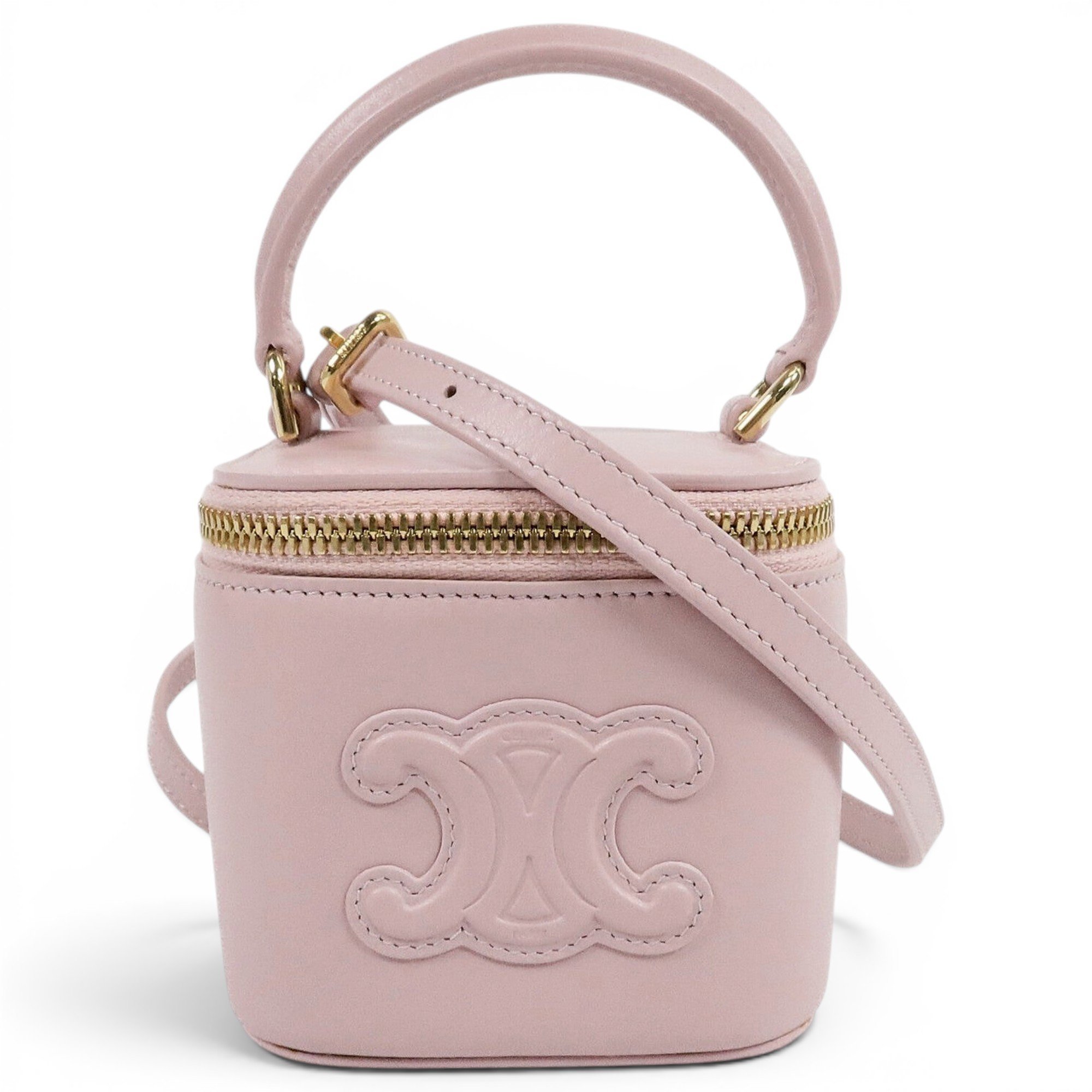 Case flap leather mini bag