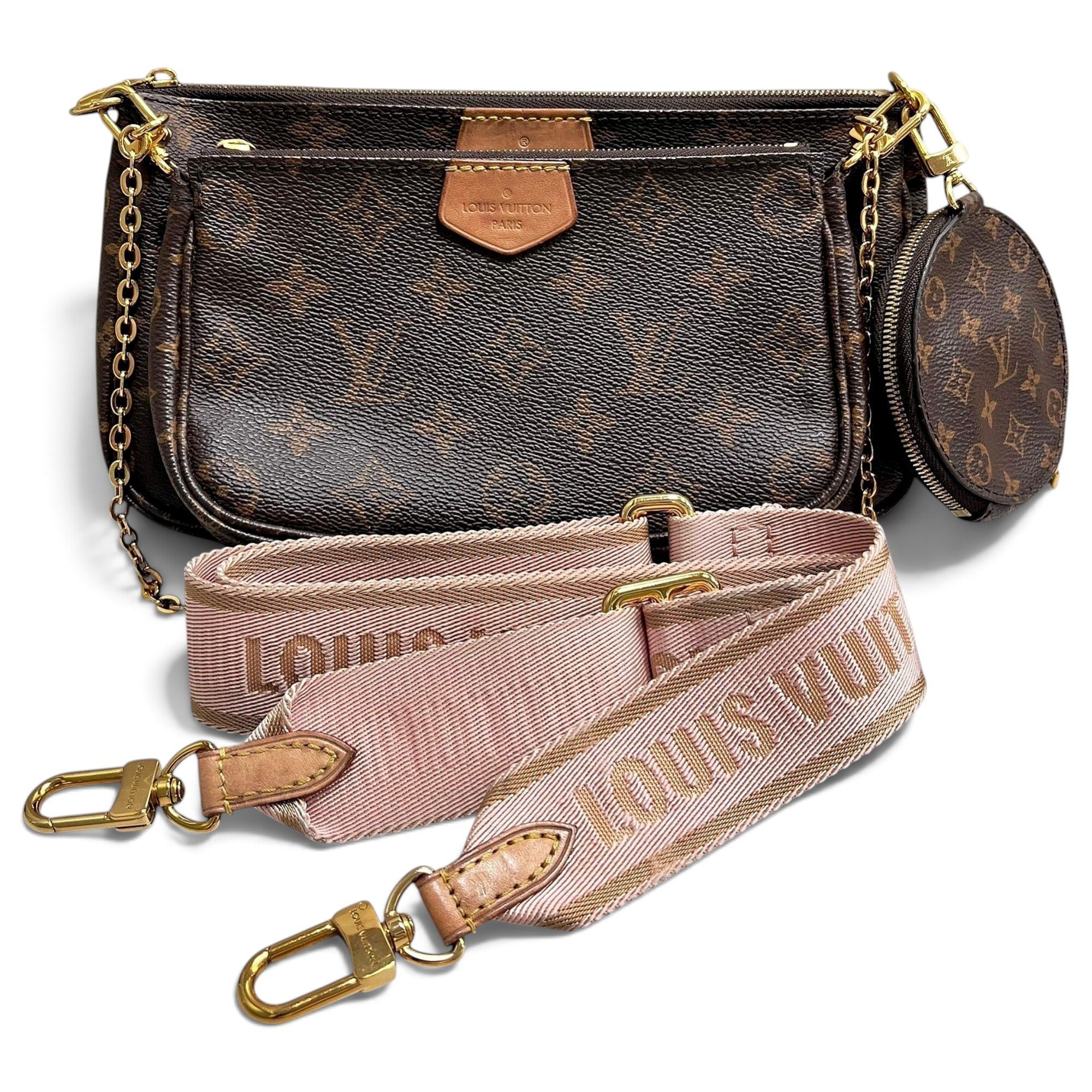 Louis Vuitton Multi Pochette Accessoires leather handbag