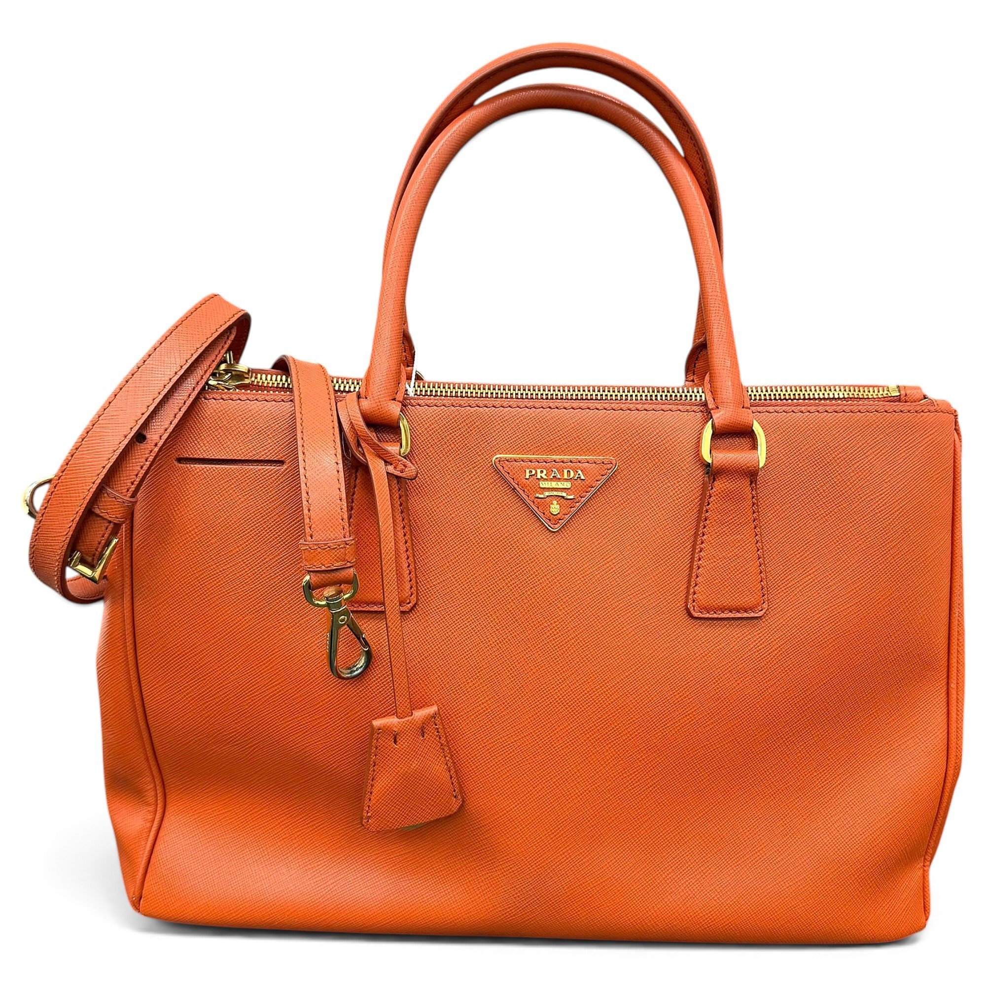 Galleria leather handbag