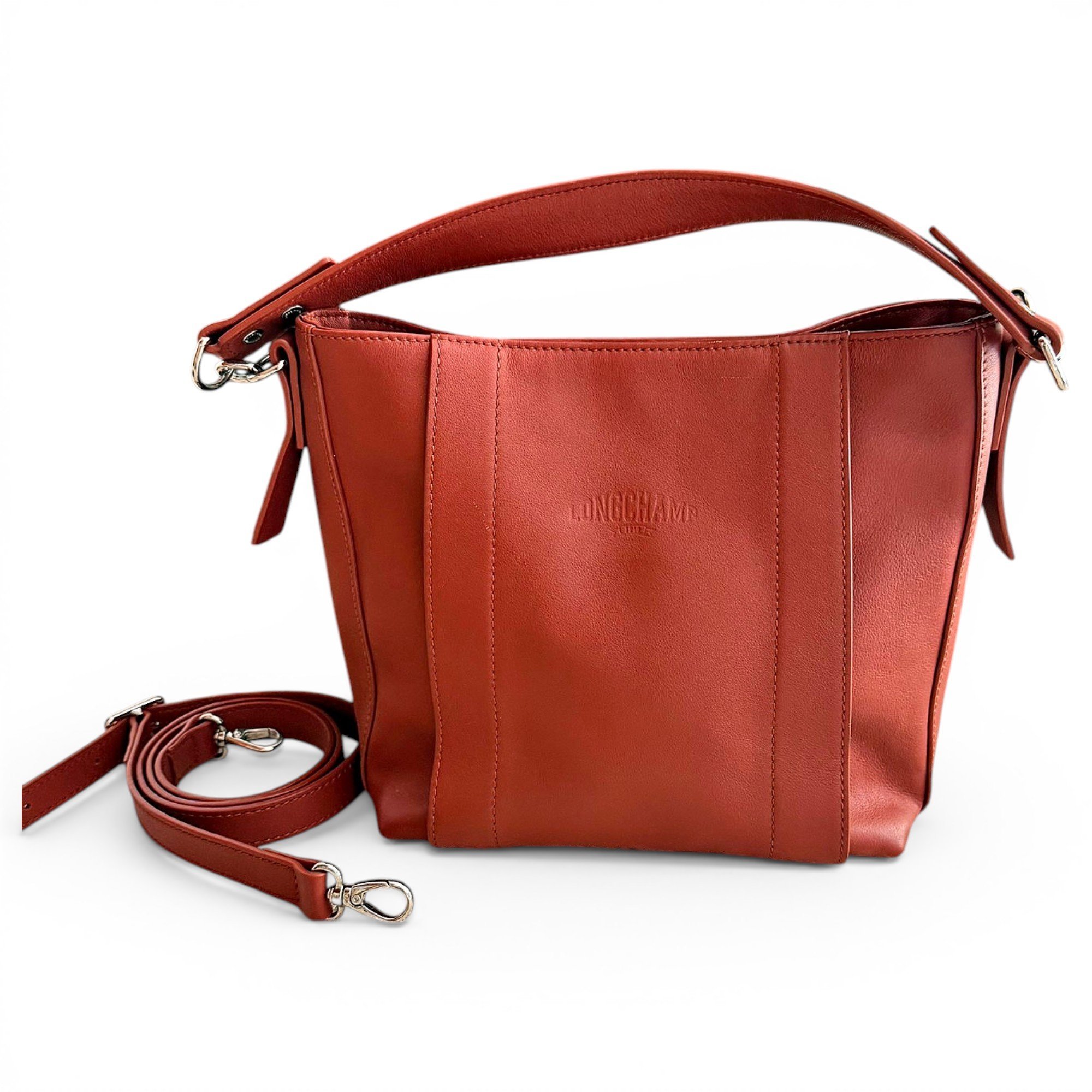Leather crossbody bag