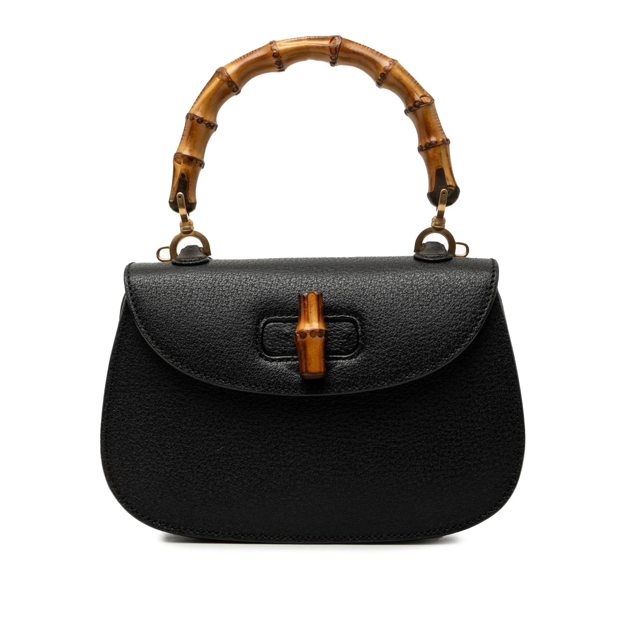Bamboo leather satchel
